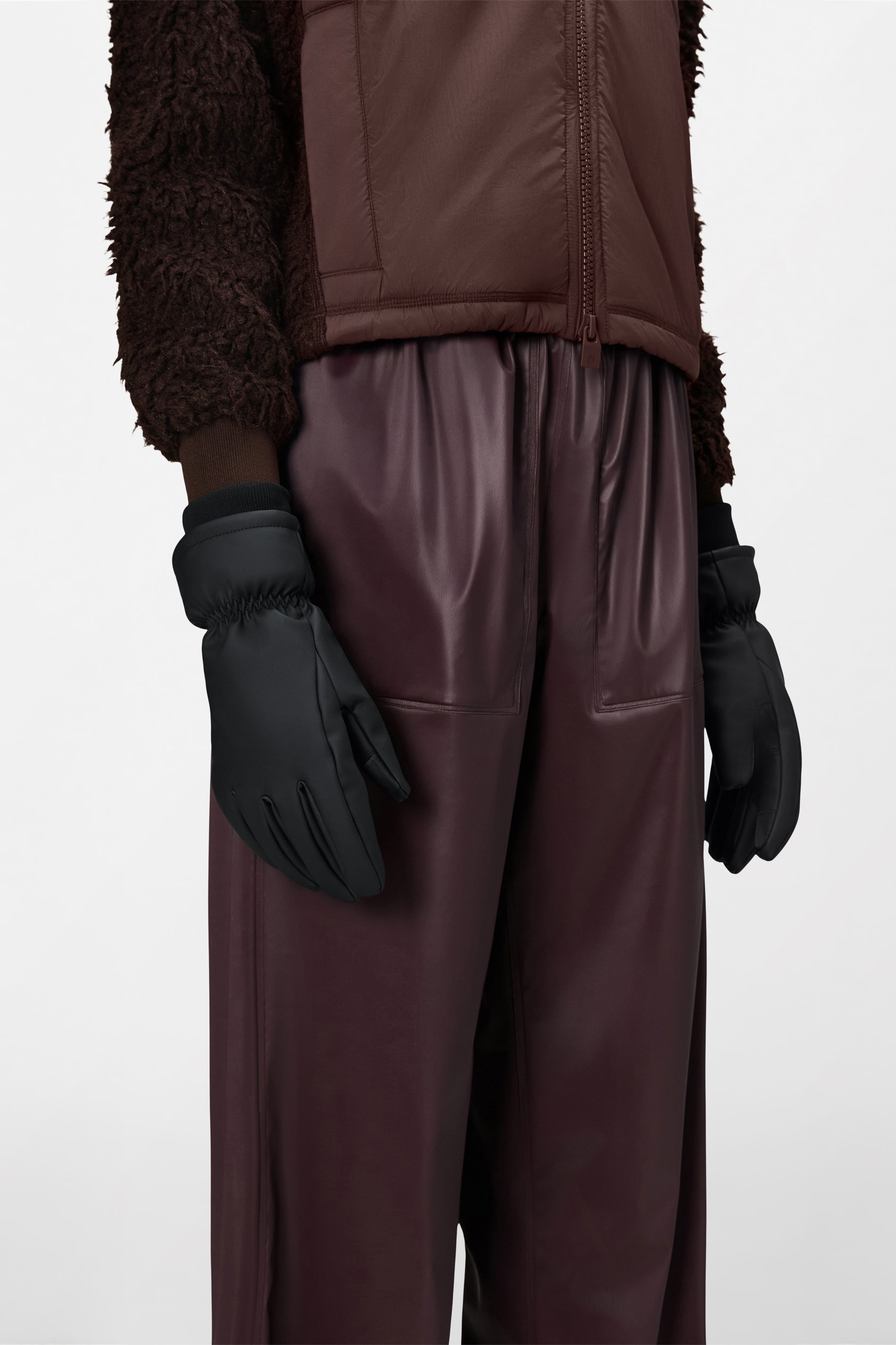 RAINS Insulated Gloves Black Gloves & Mittens