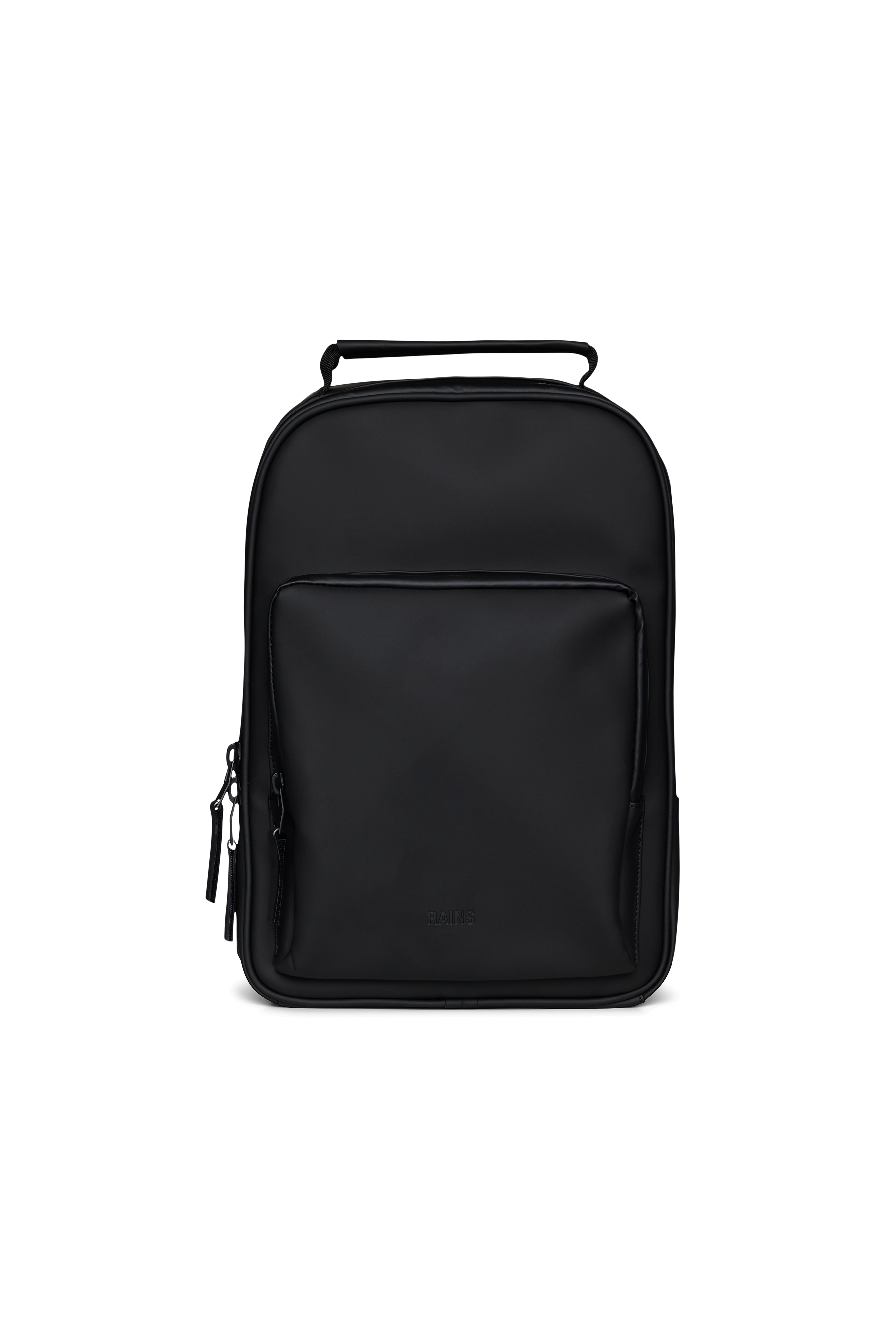 RAINS Book Daypack Black 10L H38 x D10 x W28 cm Backpack