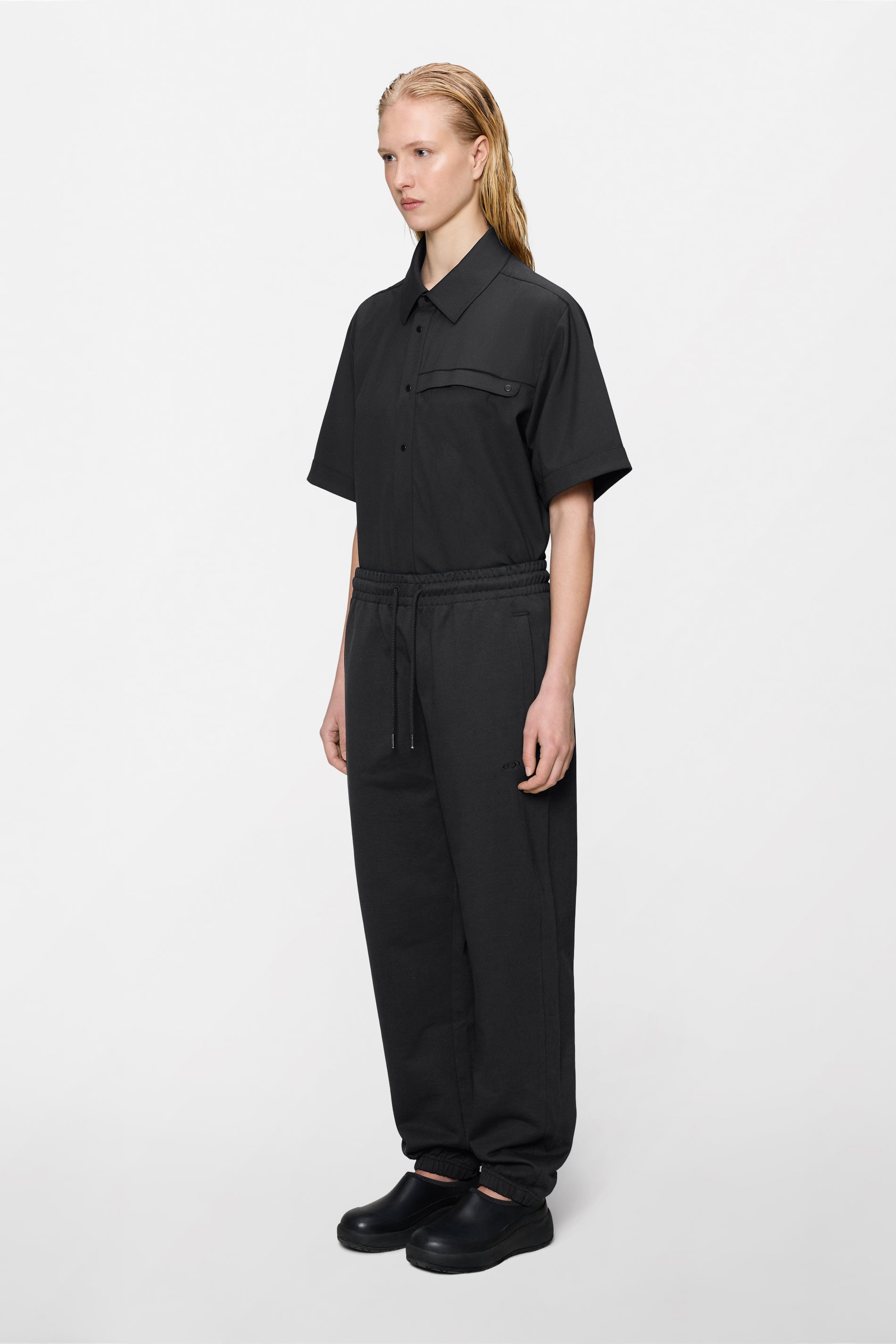 RAINS Classic Cuff Pants Splash Black Pants