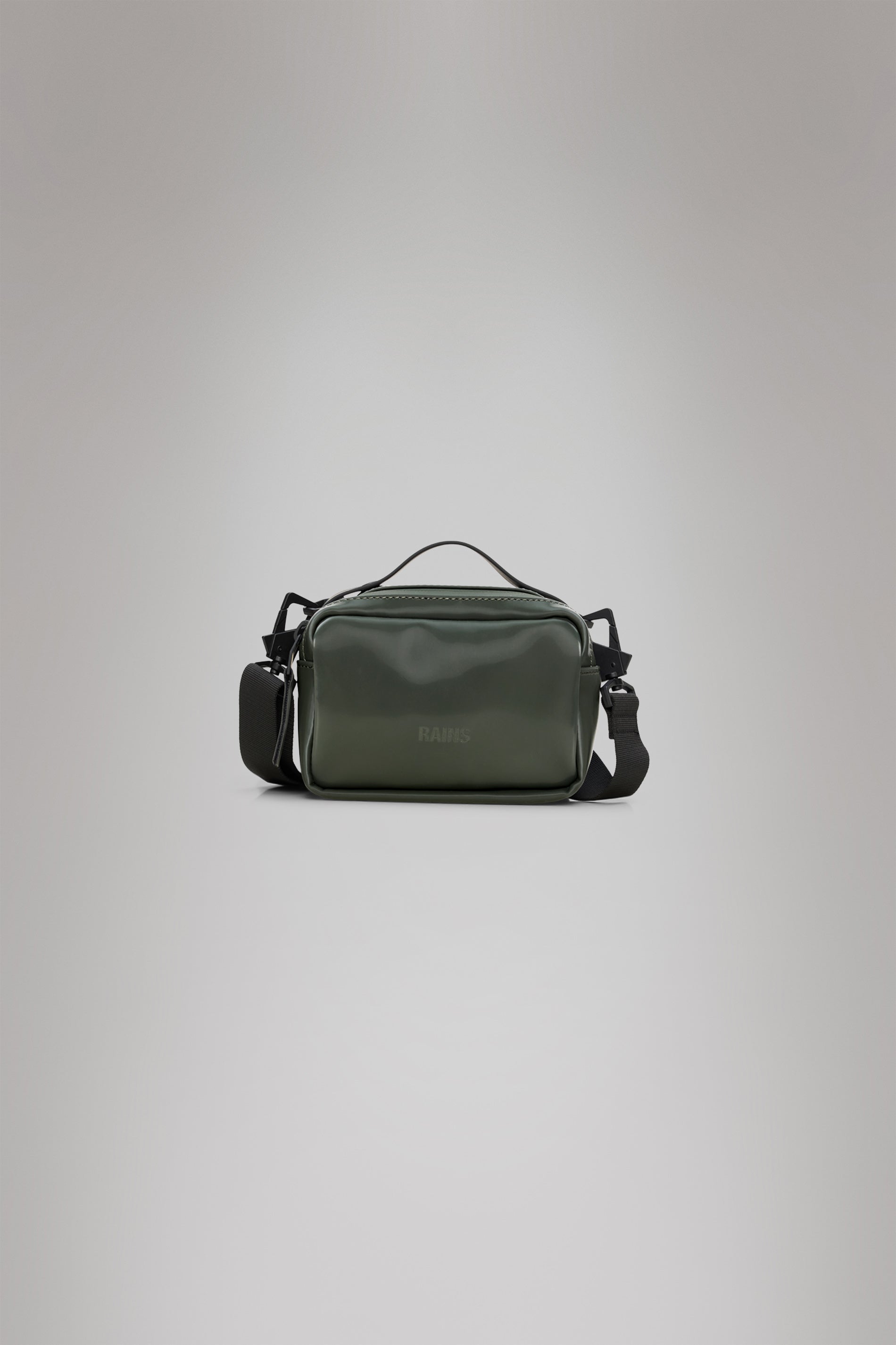 Rains Box Bag Micro Swamp 1.30L H11 x D7.50 x W16 cm Crossbody