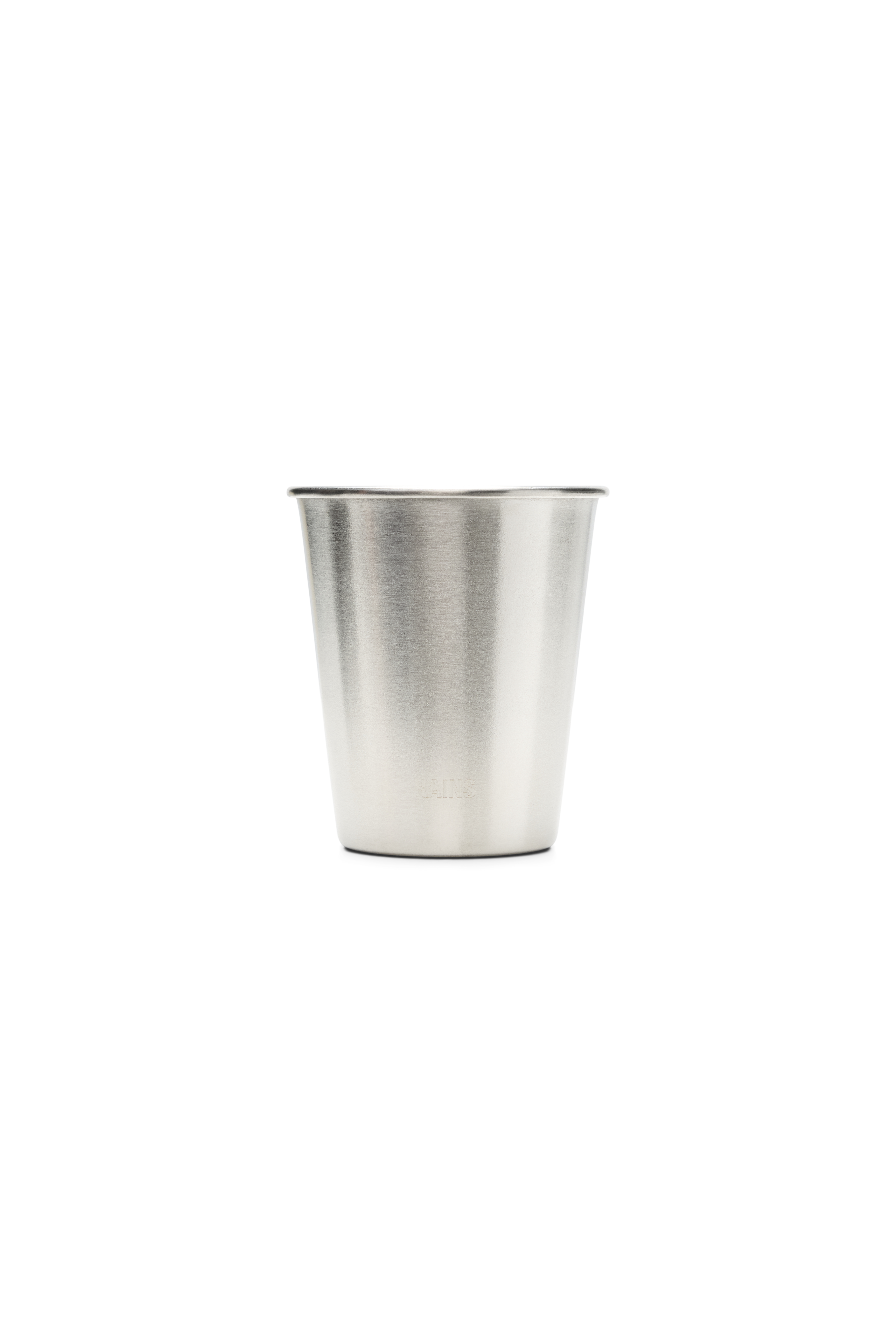 RAINS Stainless Steel 2-Pack Cups 250ml Steel Coffee Mugs