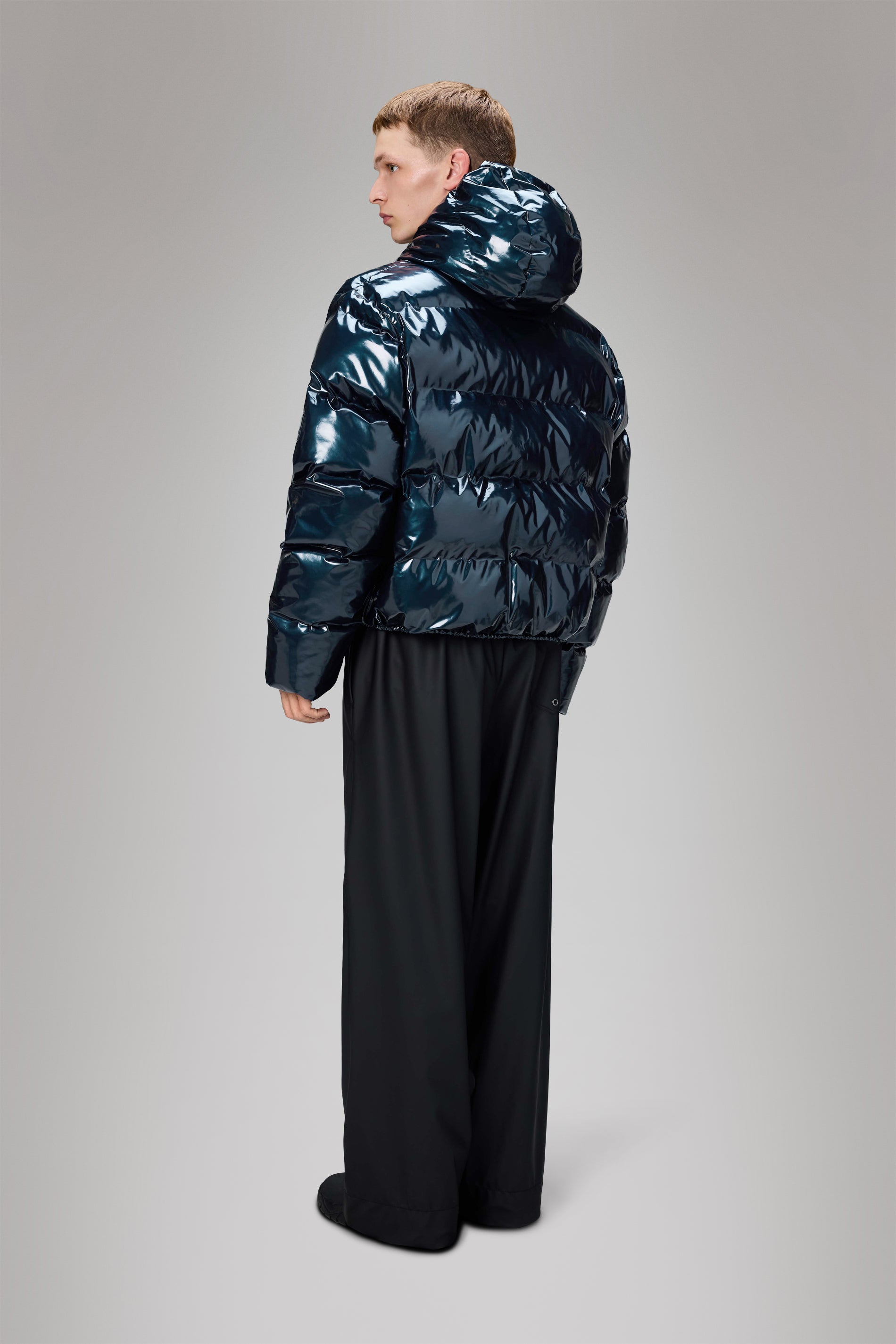 RAINS Alta Short Puffer Jacket Spill Jacket