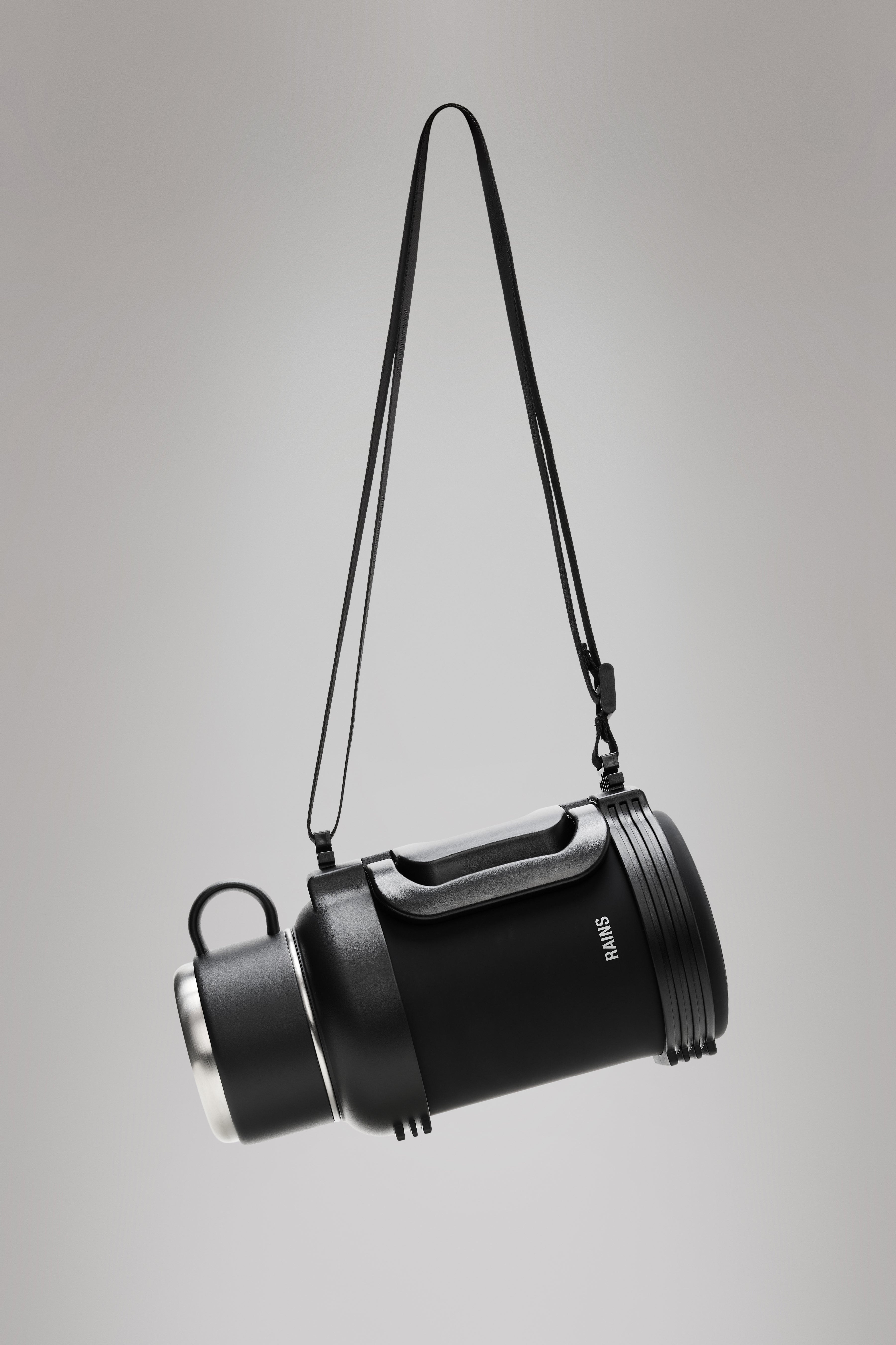 RAINS Stainless Steel Tumbler Vacuum Flask 1300ml Black Drink wear