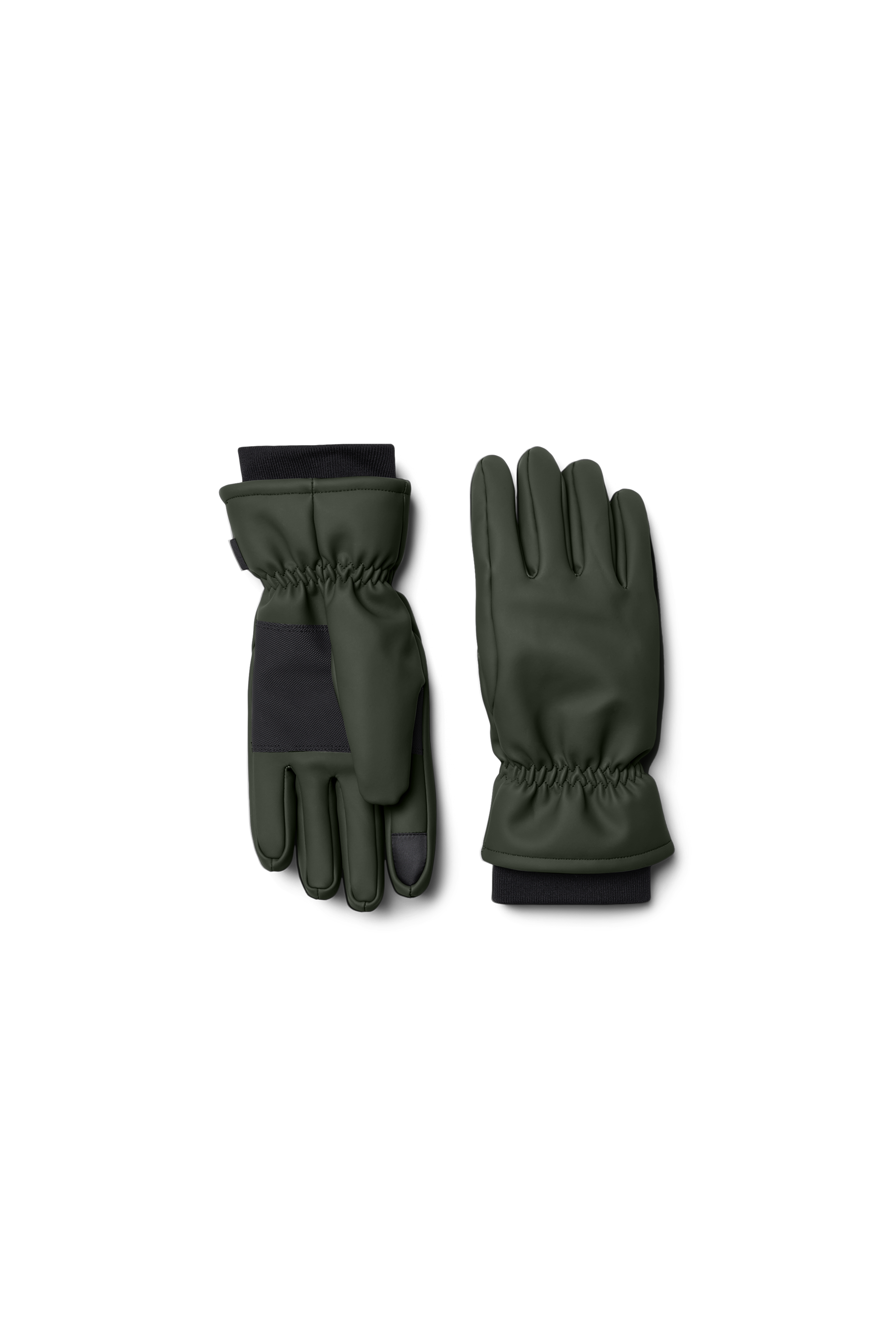 RAINS Insulated Gloves Green Gloves