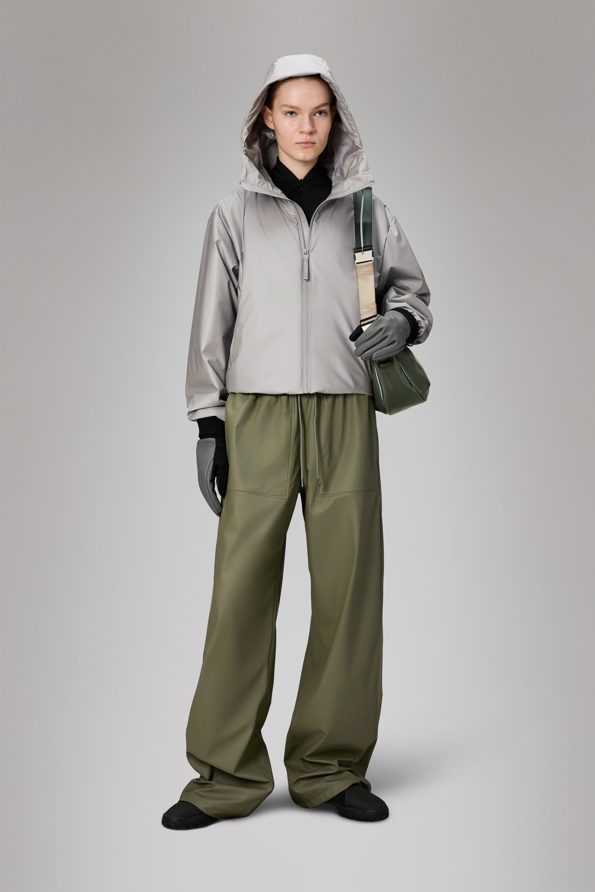 RAINS Lohja Short Insulated Jacket Nimbus Jacket