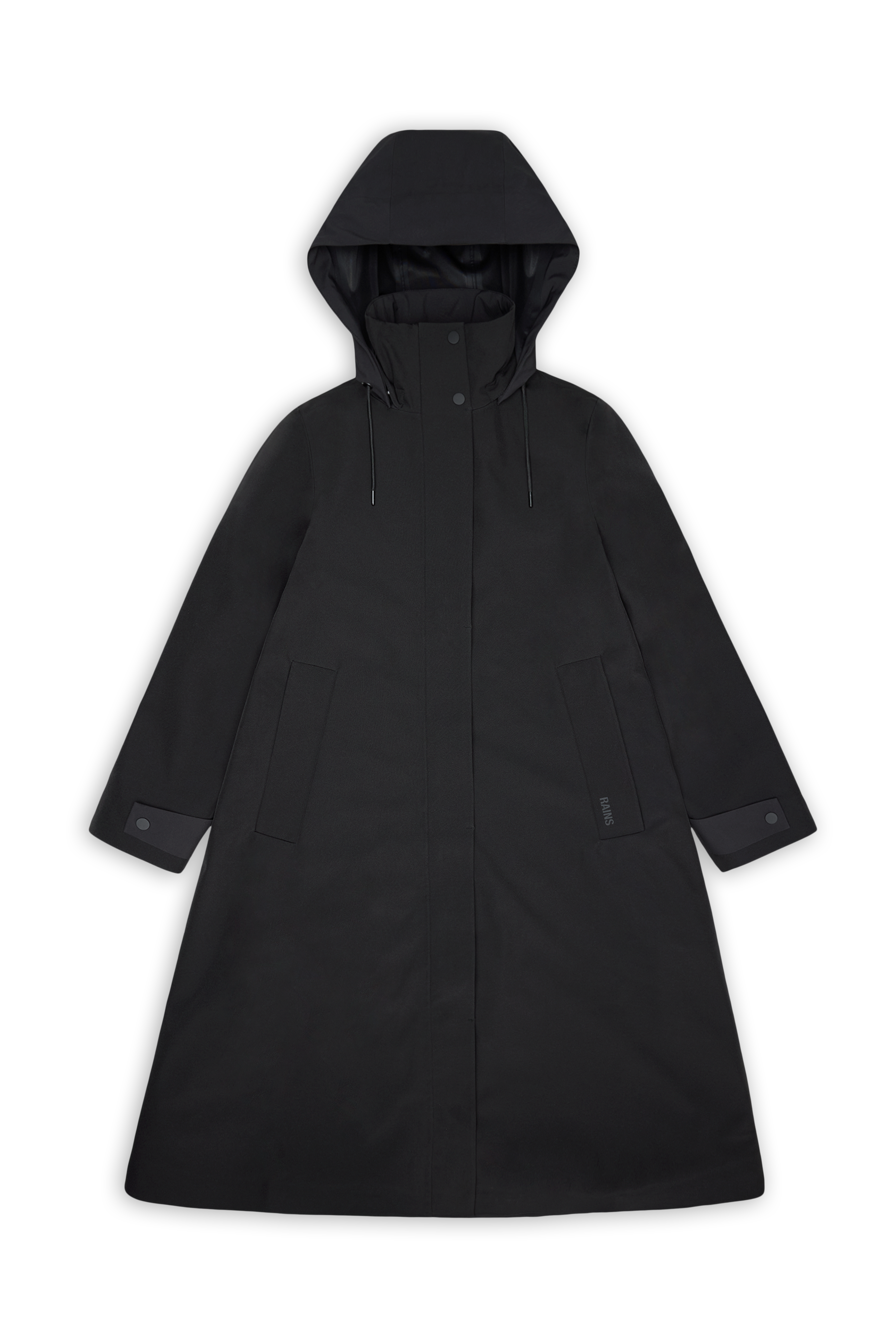 RAINS Suva Softshell A-Line W Jacket Black Jacket