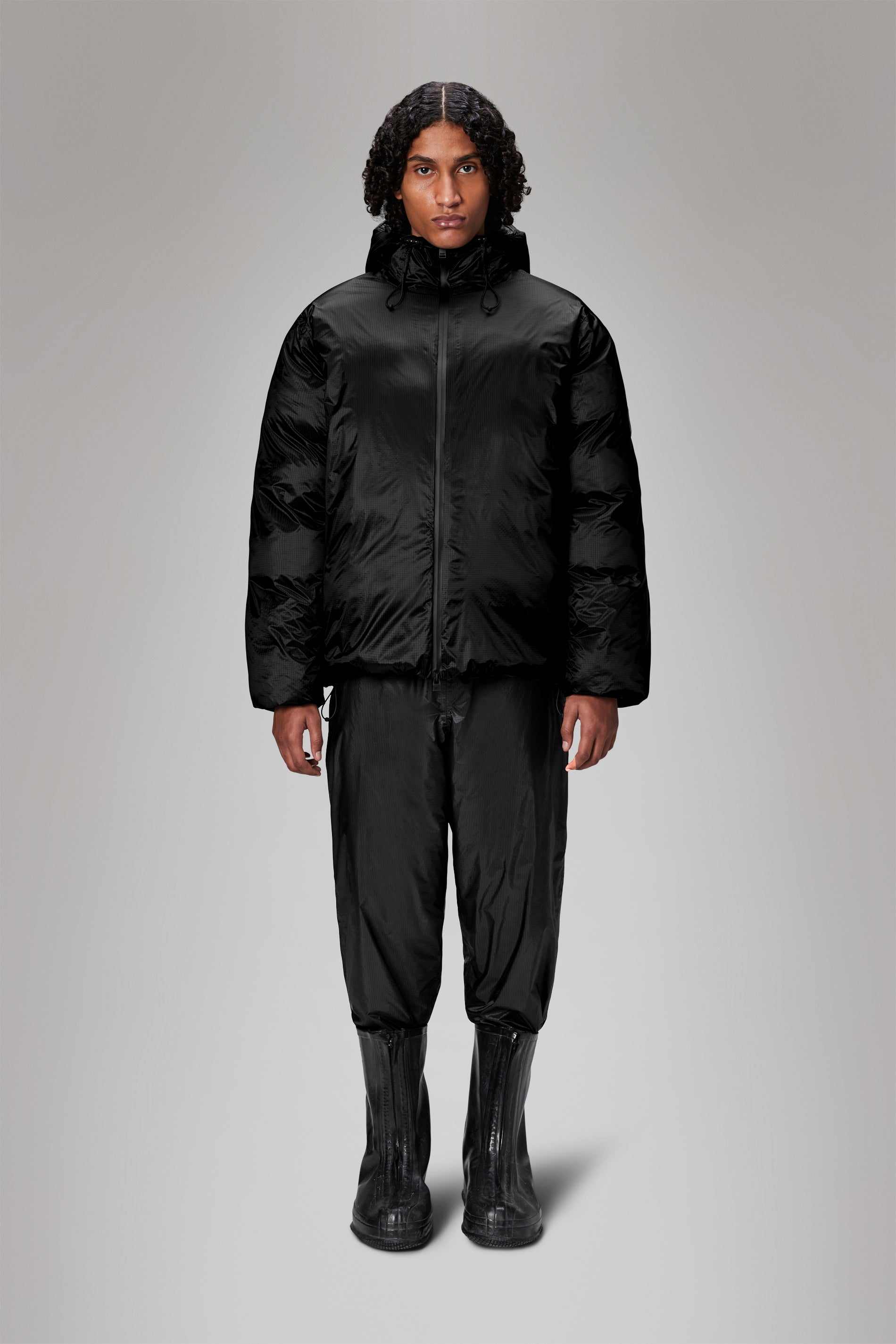RAINS Kevo Puffer Jacket Black Jacket