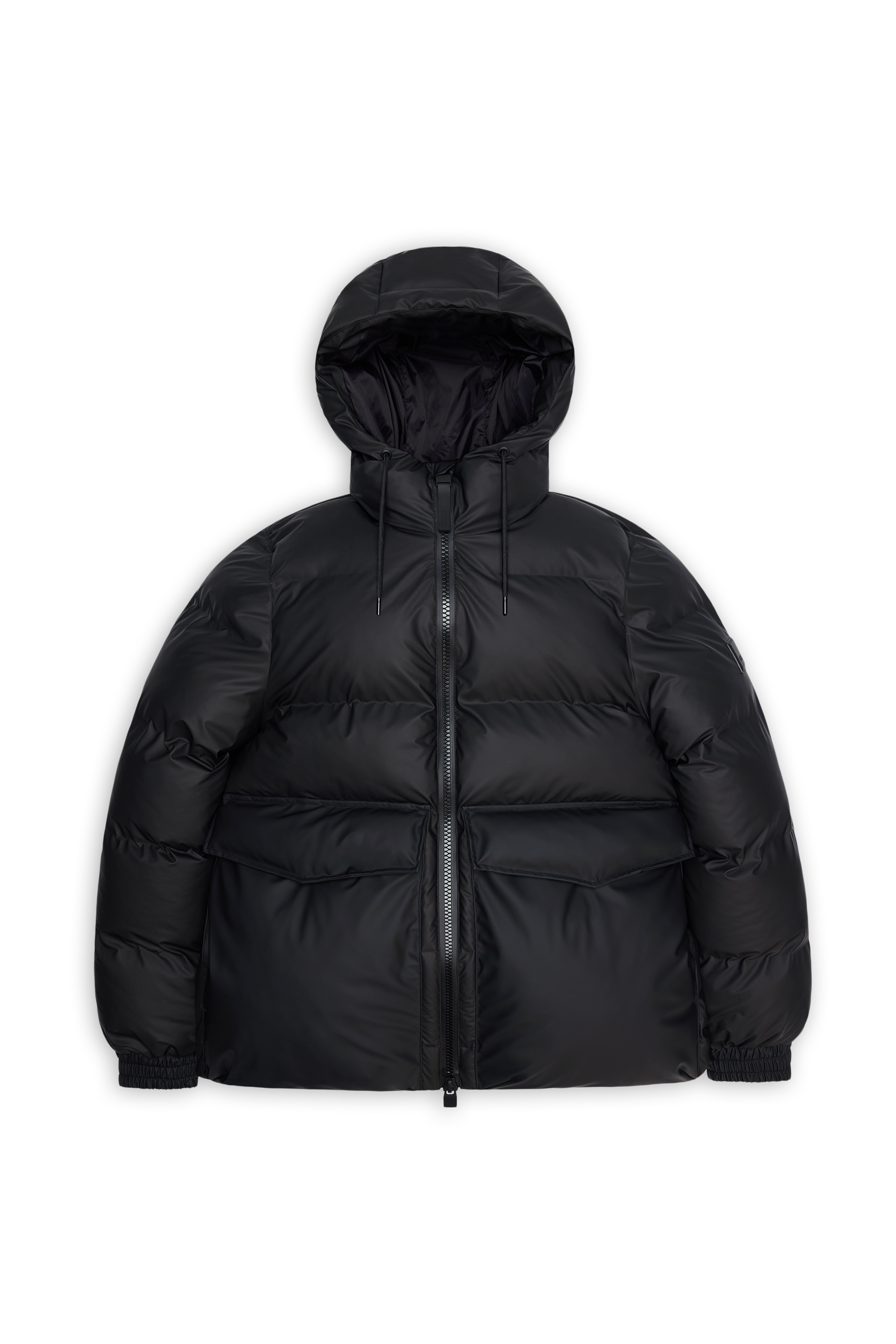 RAINS Alta A-Line Puffer W Jacket Black Jacket