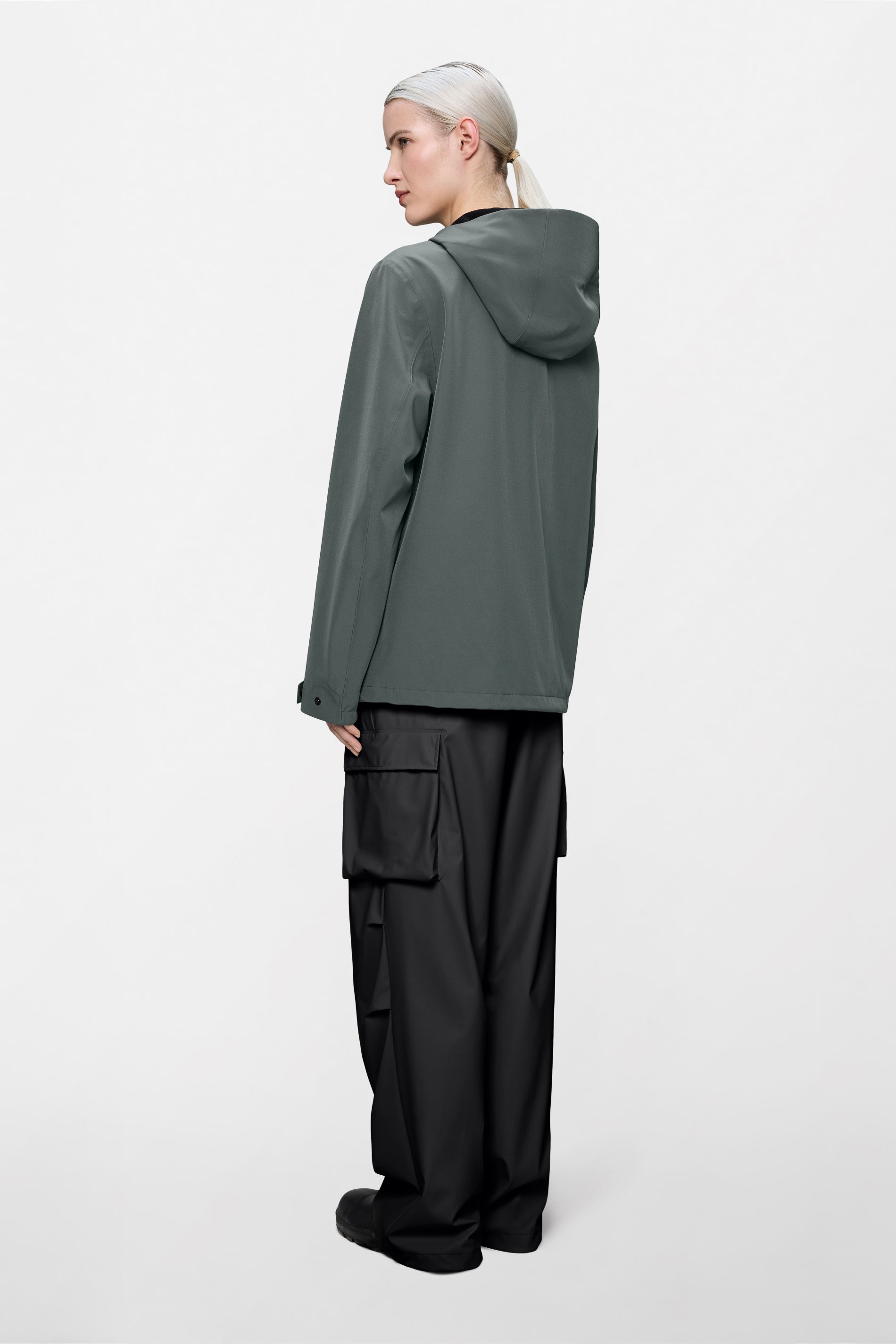 RAINS Suva Softshell Jacket Dark Grey Jacket