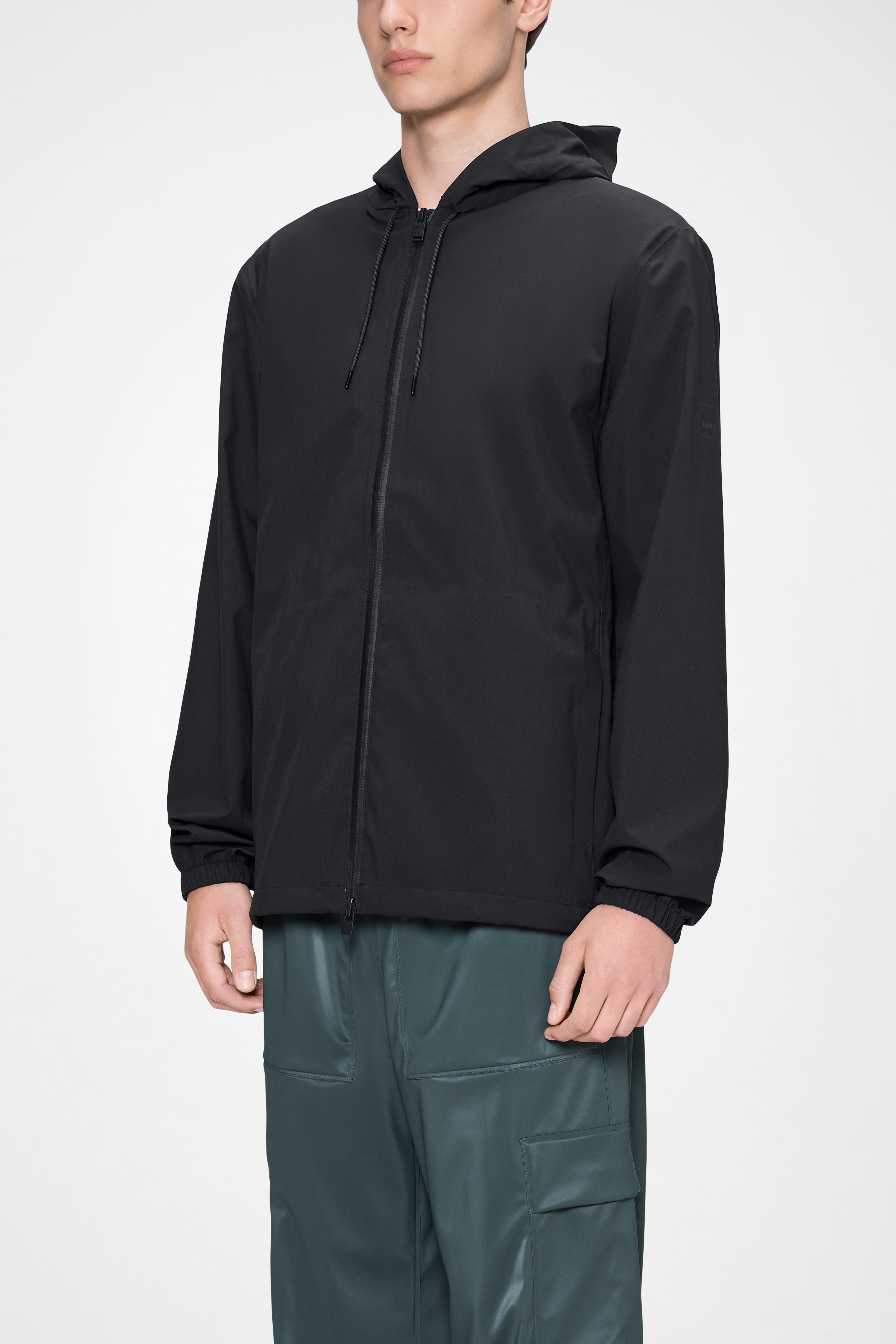 RAINS Suva Hardshell Jacket Black Jacket