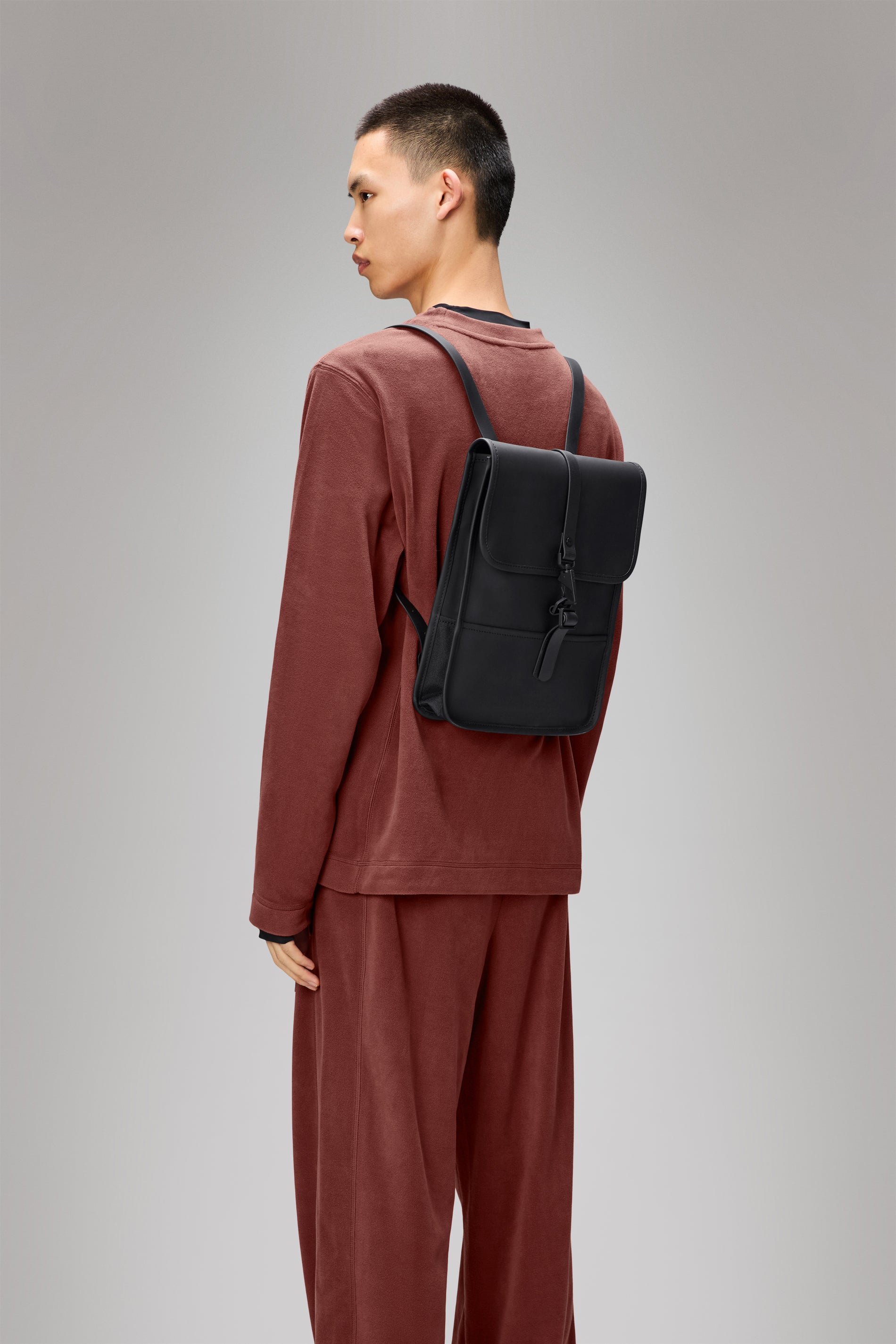 RAINS Backpack Micro Black Backpack