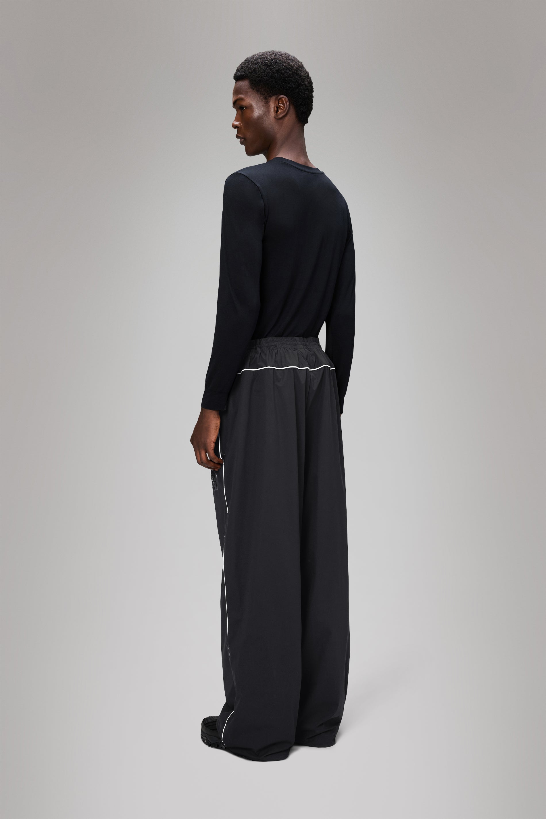 Rains Rains x Umbro Drill Pants Wide Black Pants