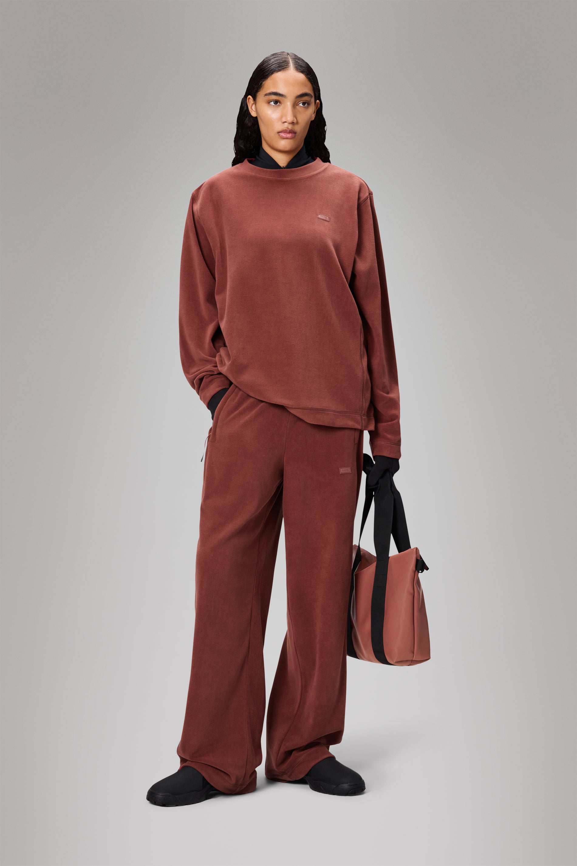 RAINS Addis Fleece Pants Wide Honor Pants