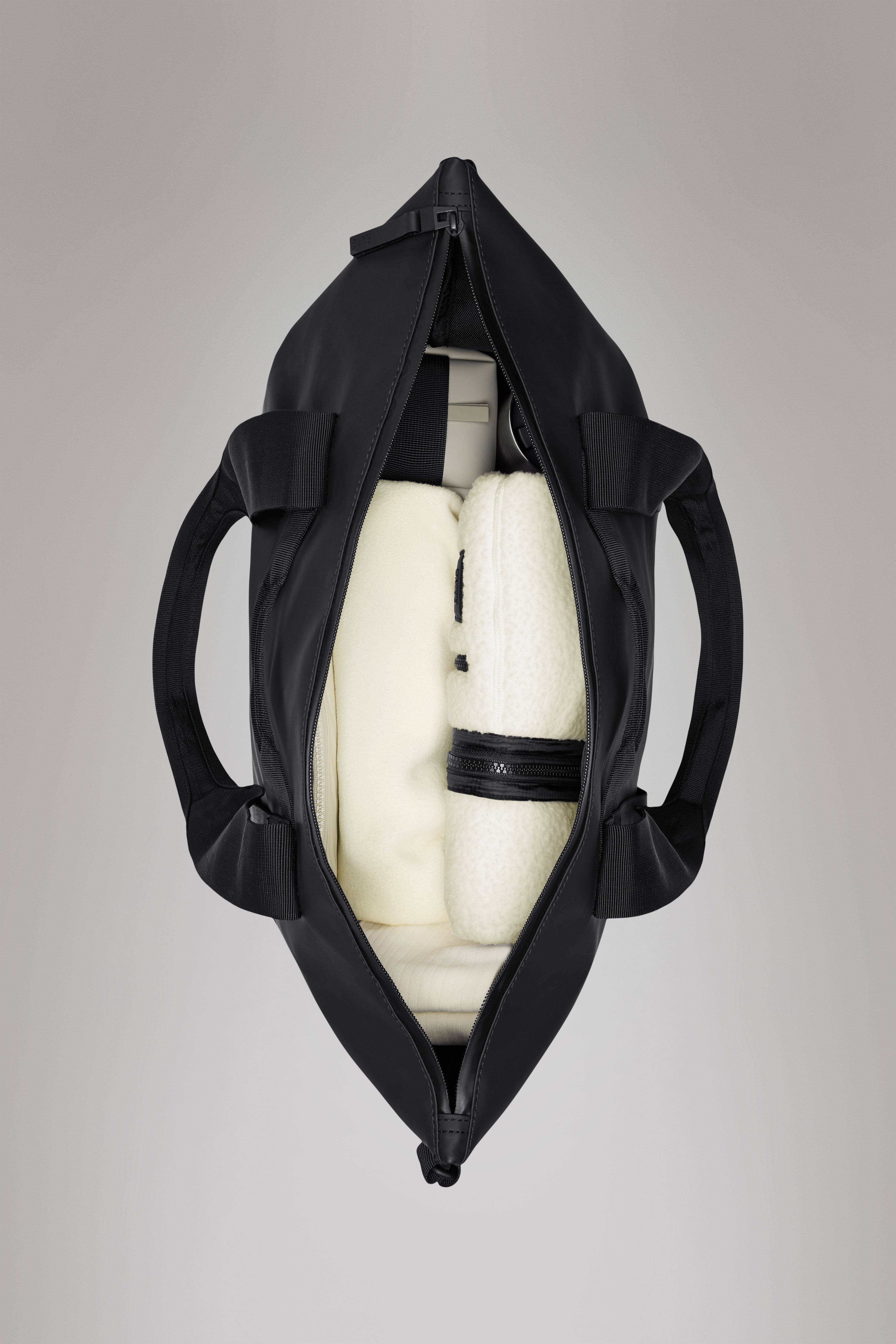 RAINS Tote Bag Black 23L H46 x D10 x W49 cm Tote