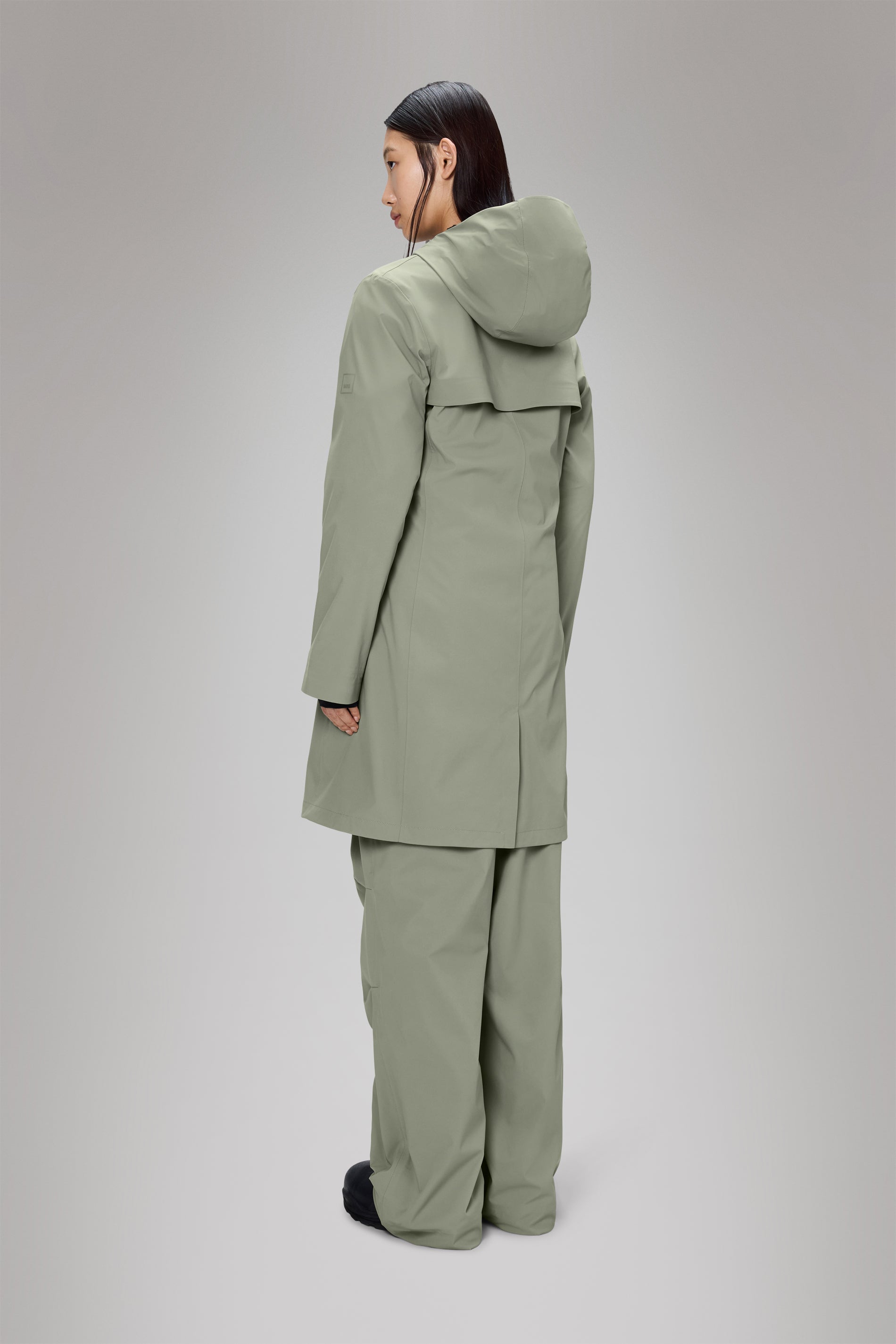 Rains Suva Hardshell Long W Jacket Drift Jacket