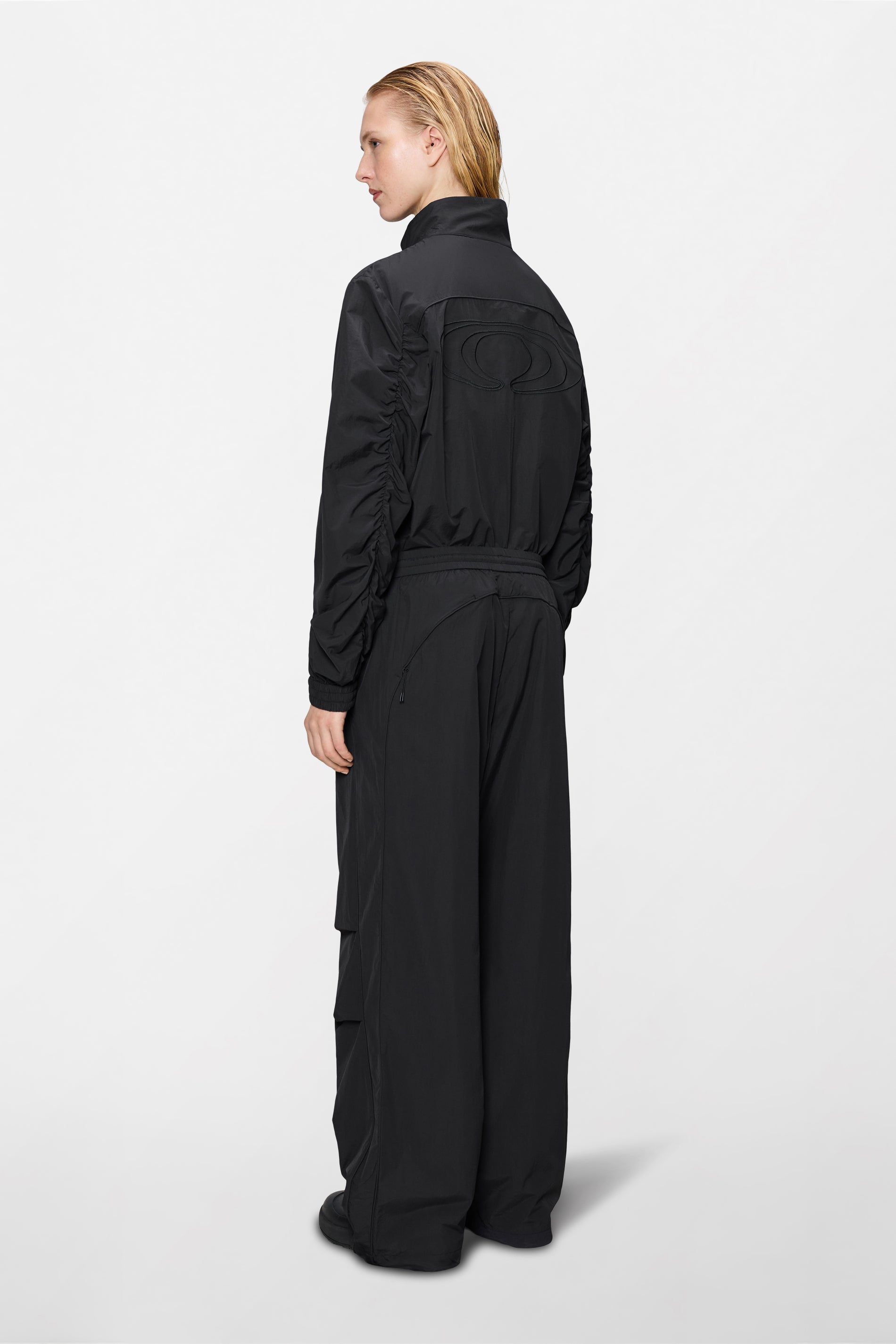 RAINS Cooldown Track Pants Black Pants