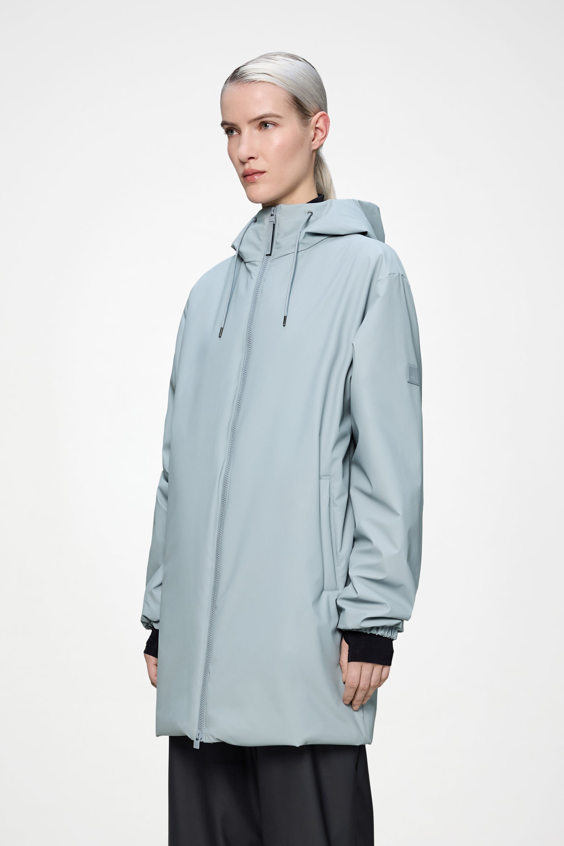 RAINS Lohja Long Insulated Jacket Pool Jacket