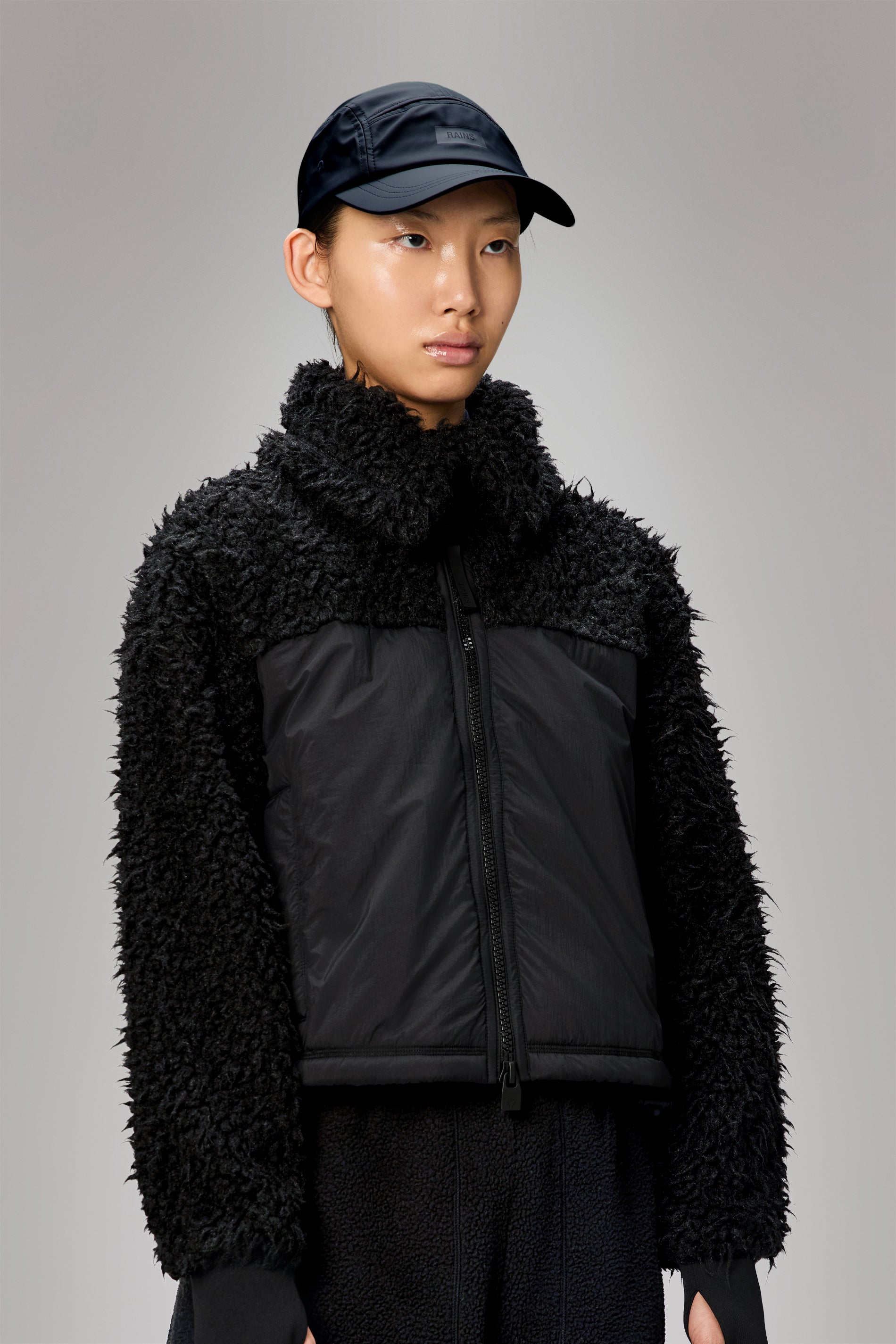 RAINS 5 Panel Cap Navy Headwear