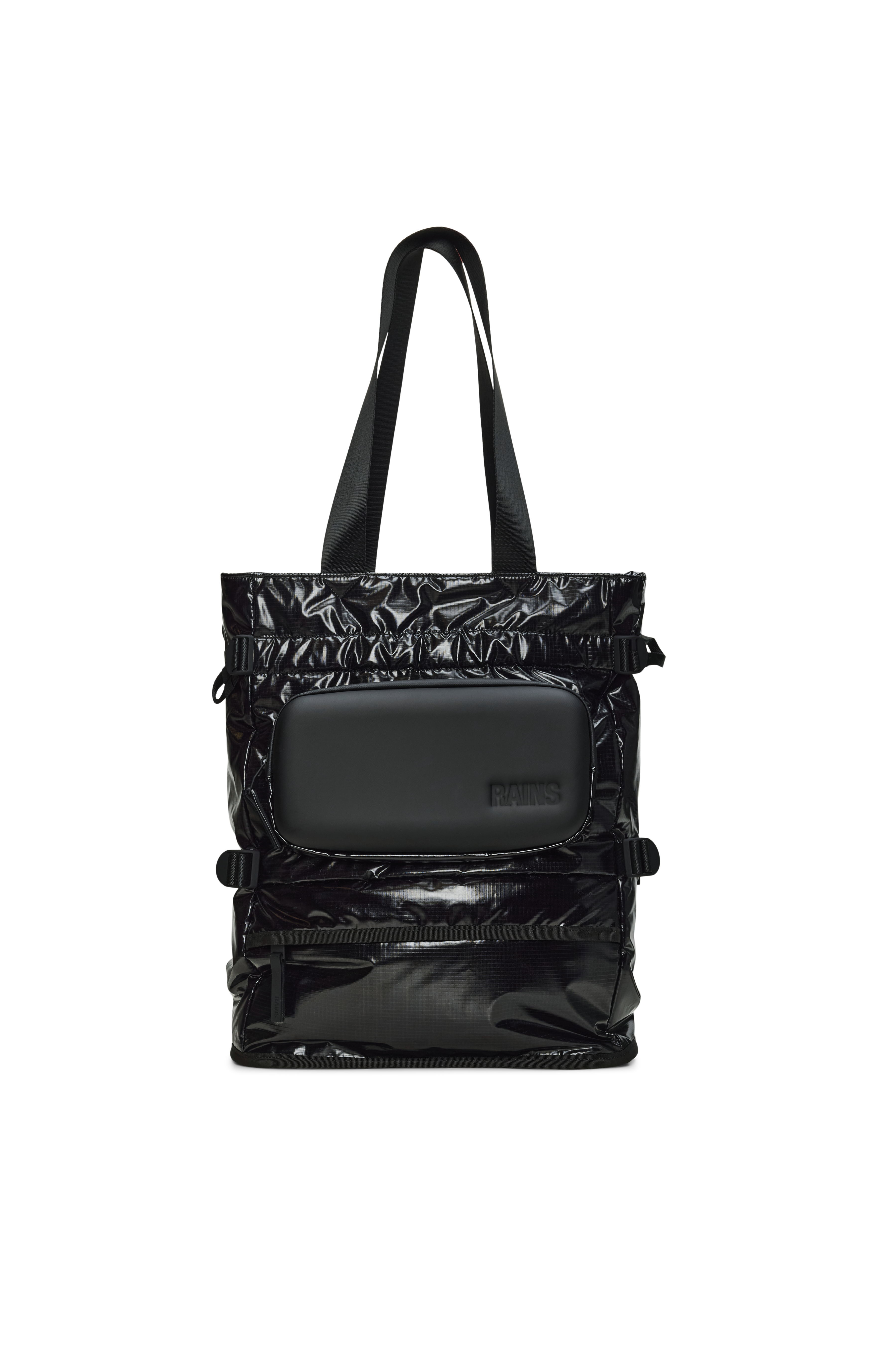RAINS Sibu Shield Tote Bag Black 31L H42 x D14 x W36.50 cm Tote