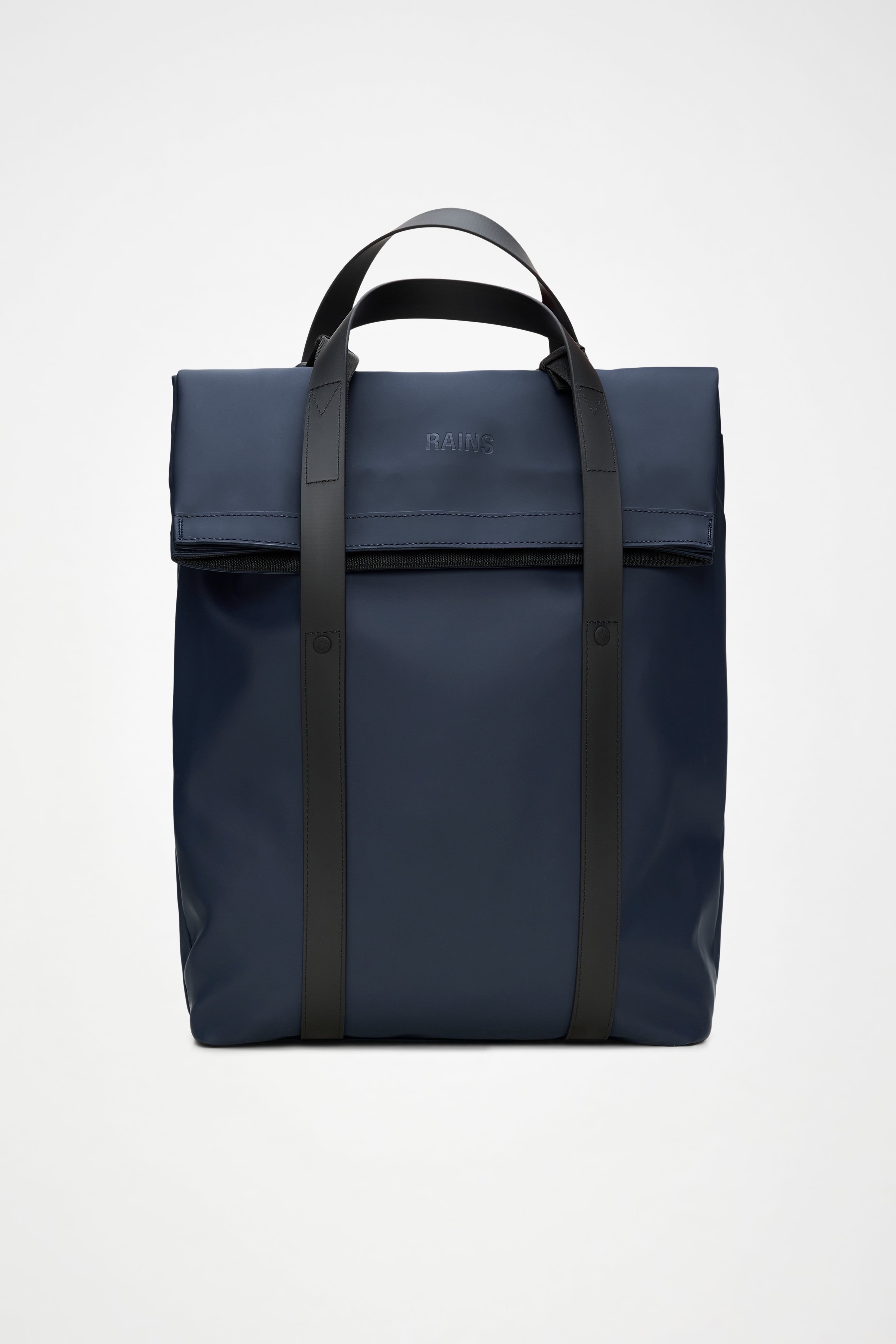 RAINS 2 Way Tote Backpack Navy 15L H58 x D12 x W33 cm Backpack