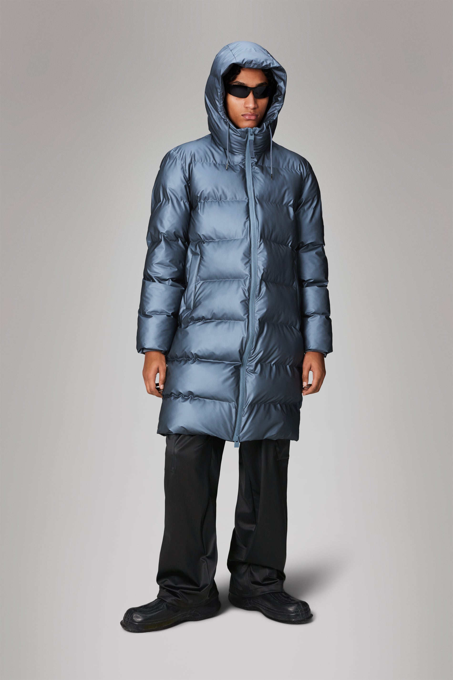 RAINS Alta Longer Puffer Jacket Bay Jacket