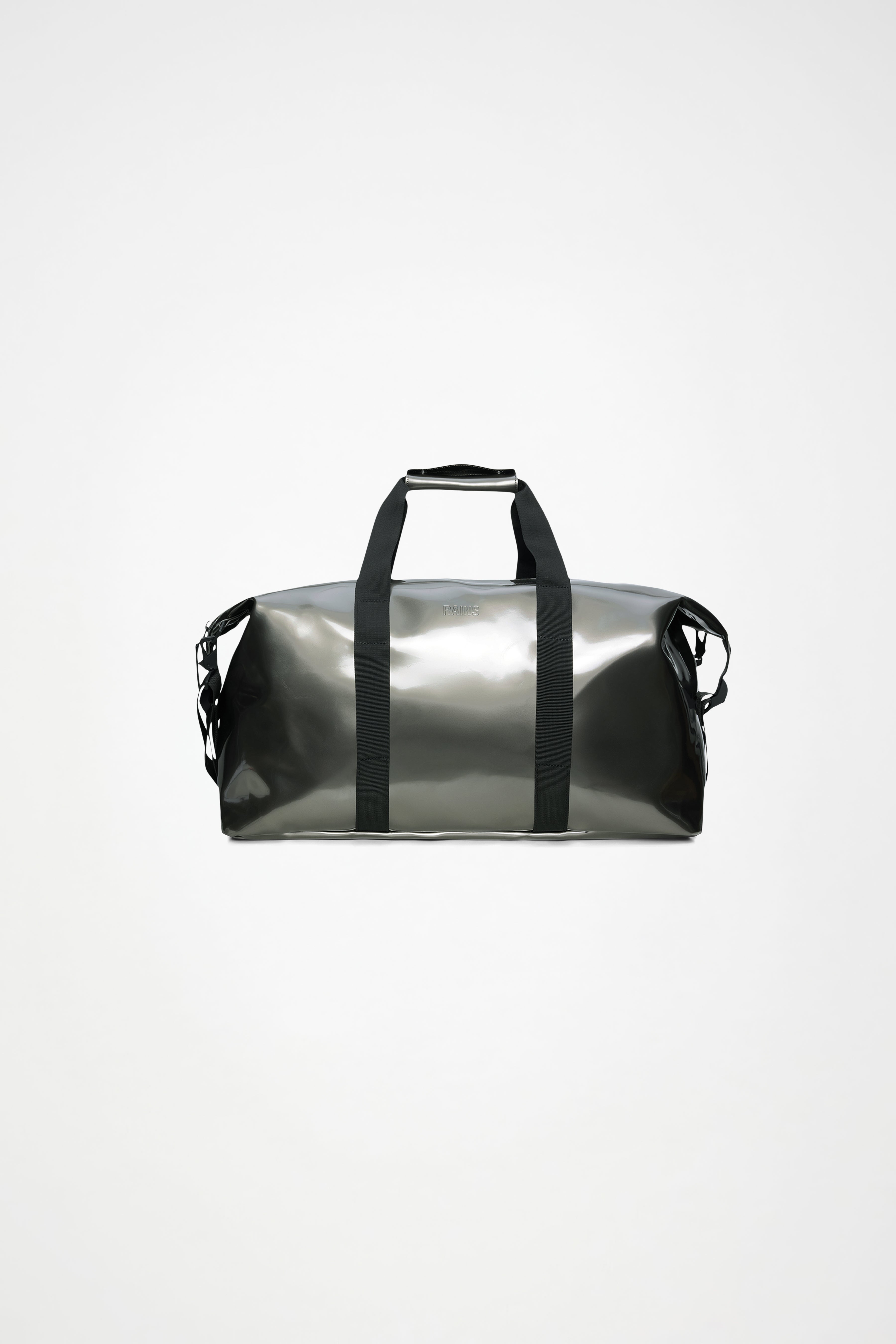RAINS Hilo Weekend Bag Raven 36L H27 x D26 x W52 cm Weekender
