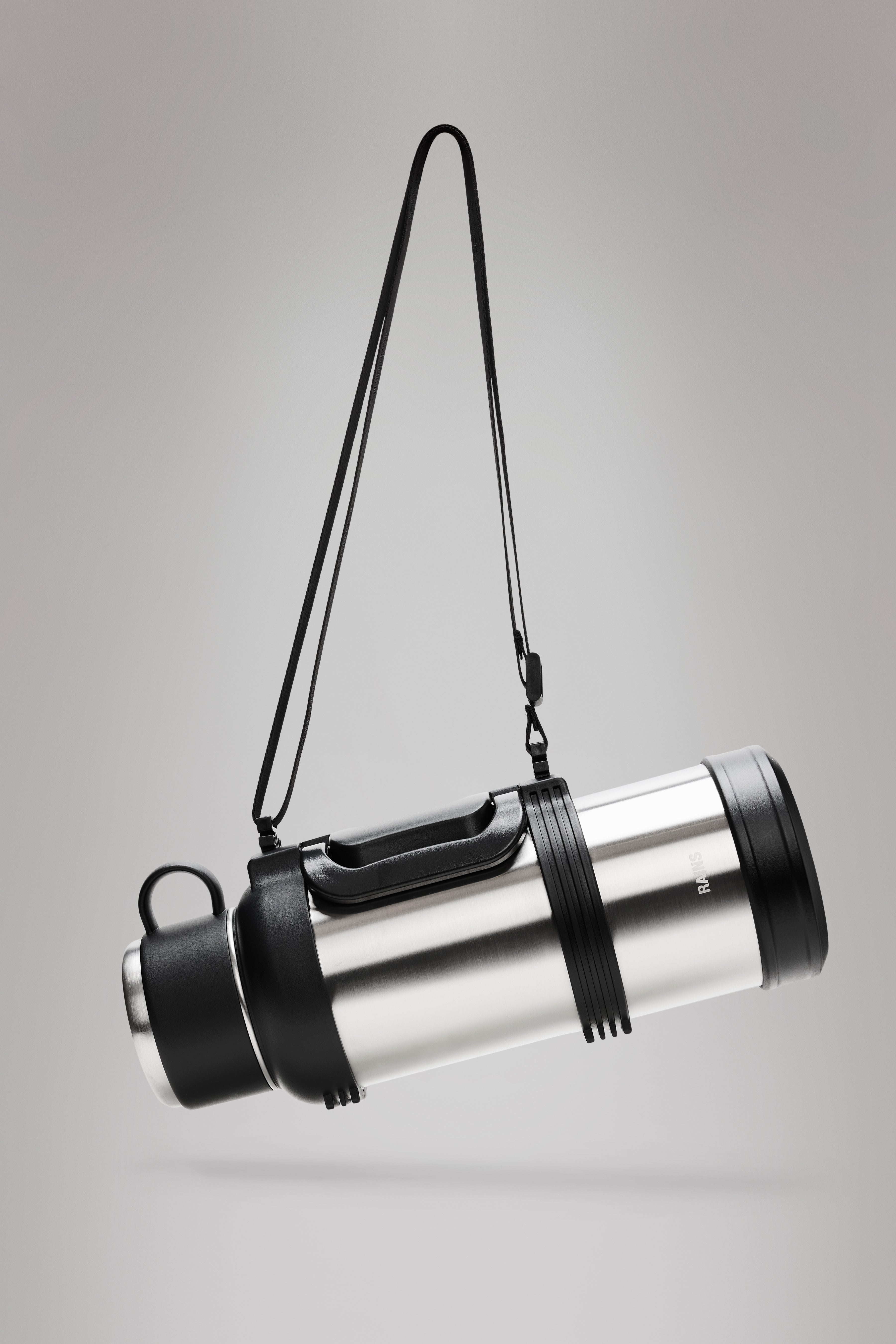 Rains Stainless Steel Tumbler Vacuum Flask 2000ml Steel Coffee Mugs