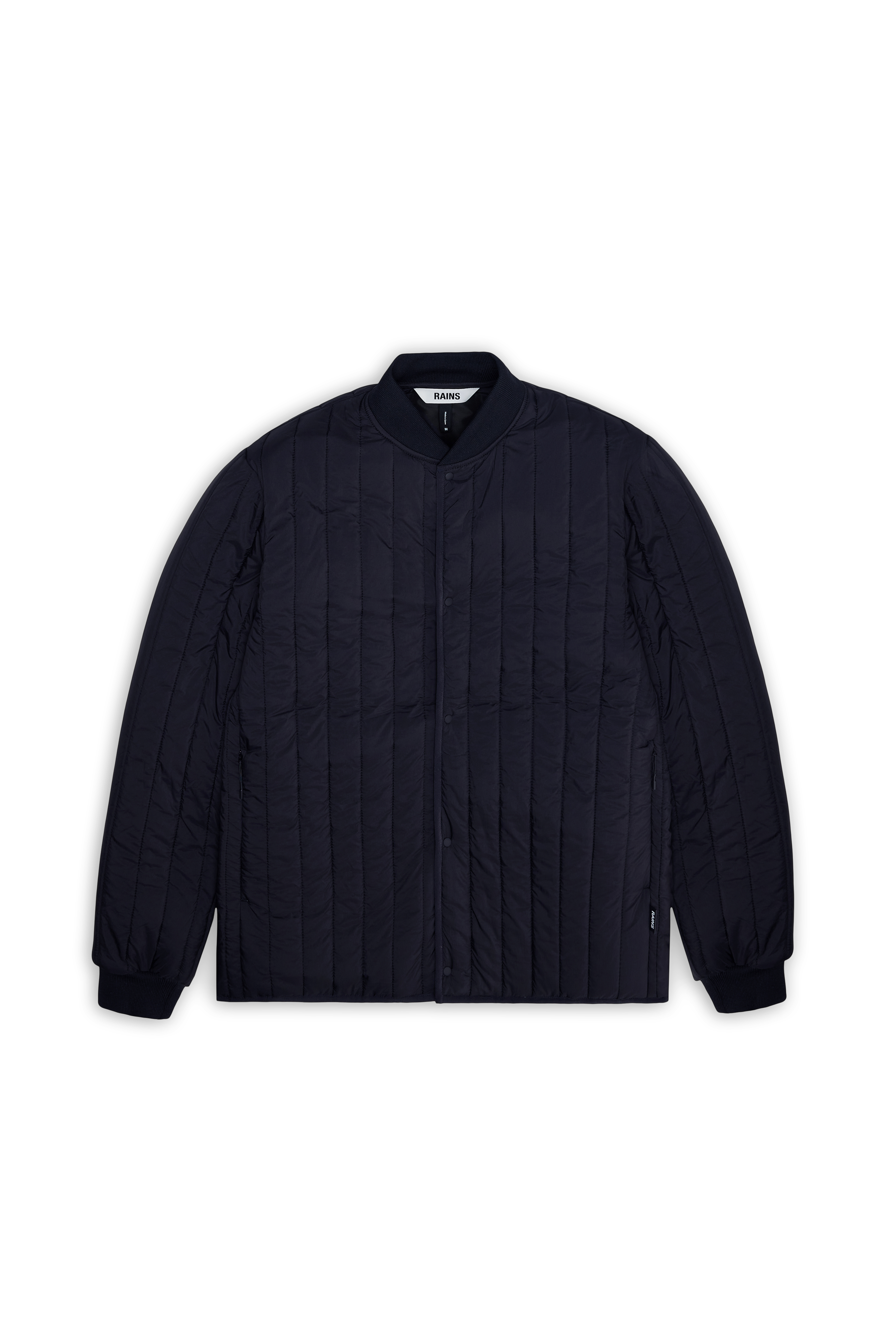 RAINS Banja Liner Bomber Jacket Navy Overshirt