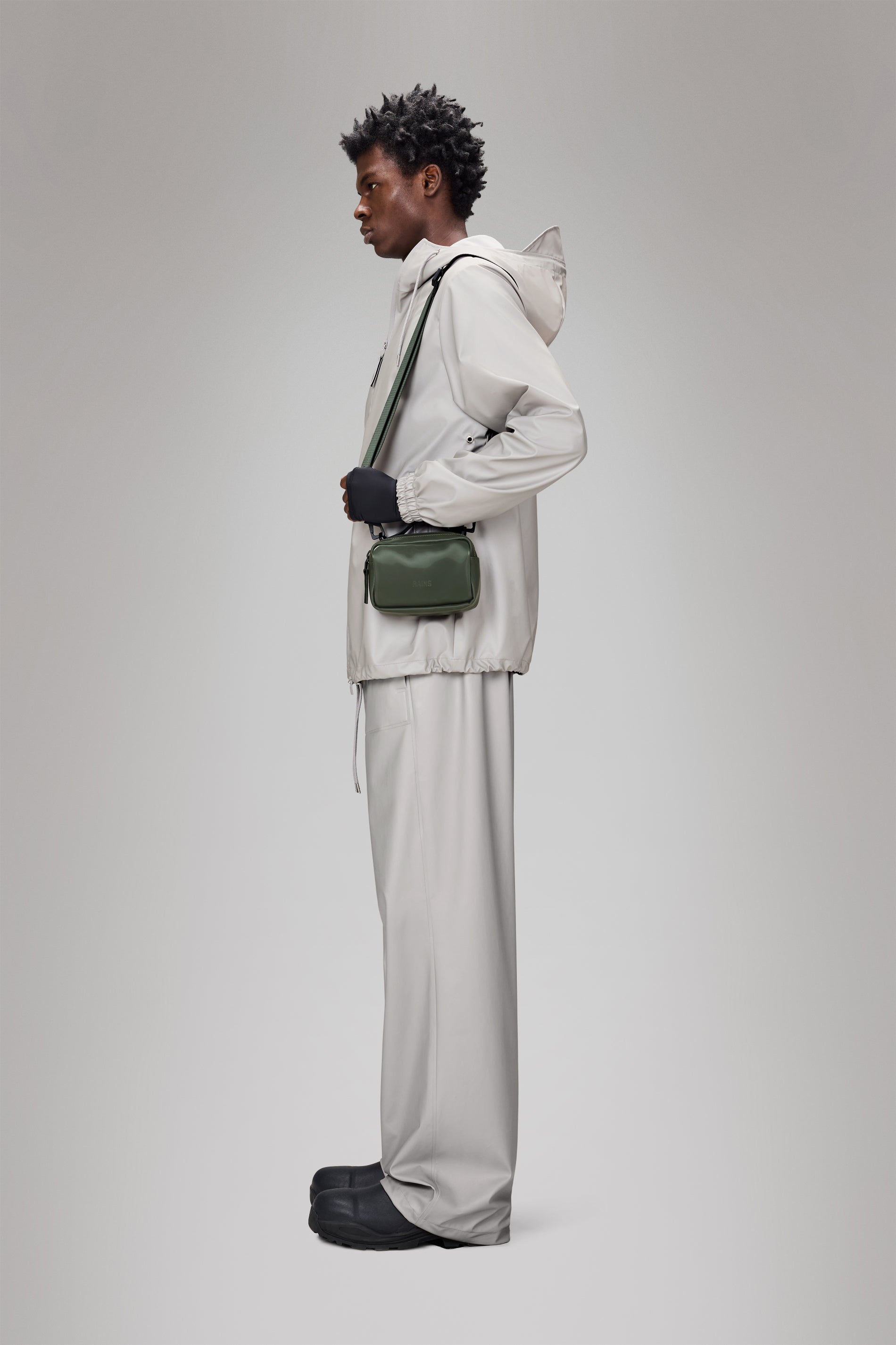 Rains Box Bag Micro Swamp 1.30L H11 x D7.50 x W16 cm Crossbody