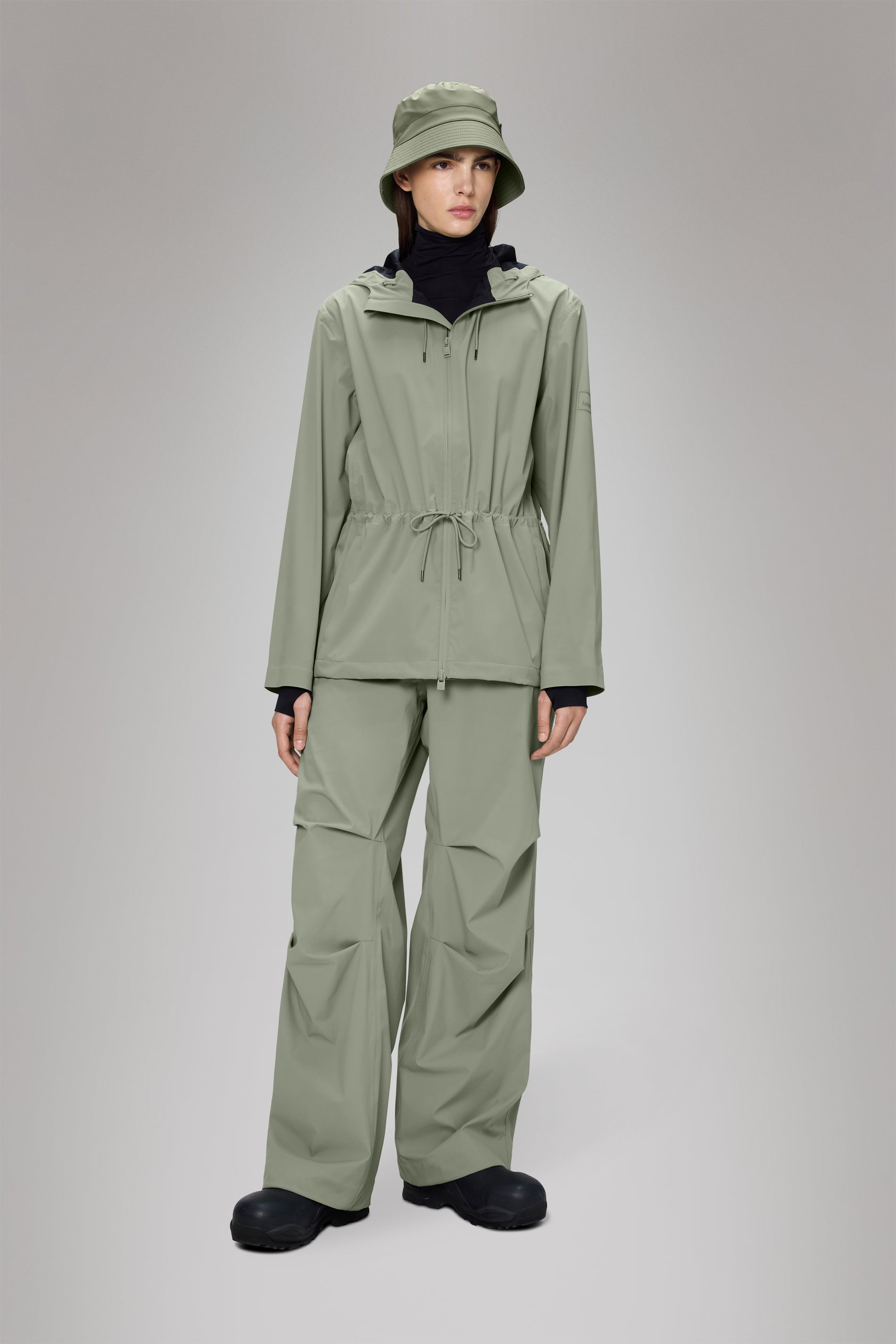 Rains Suva Hardshell String W Jacket Drift Jacket