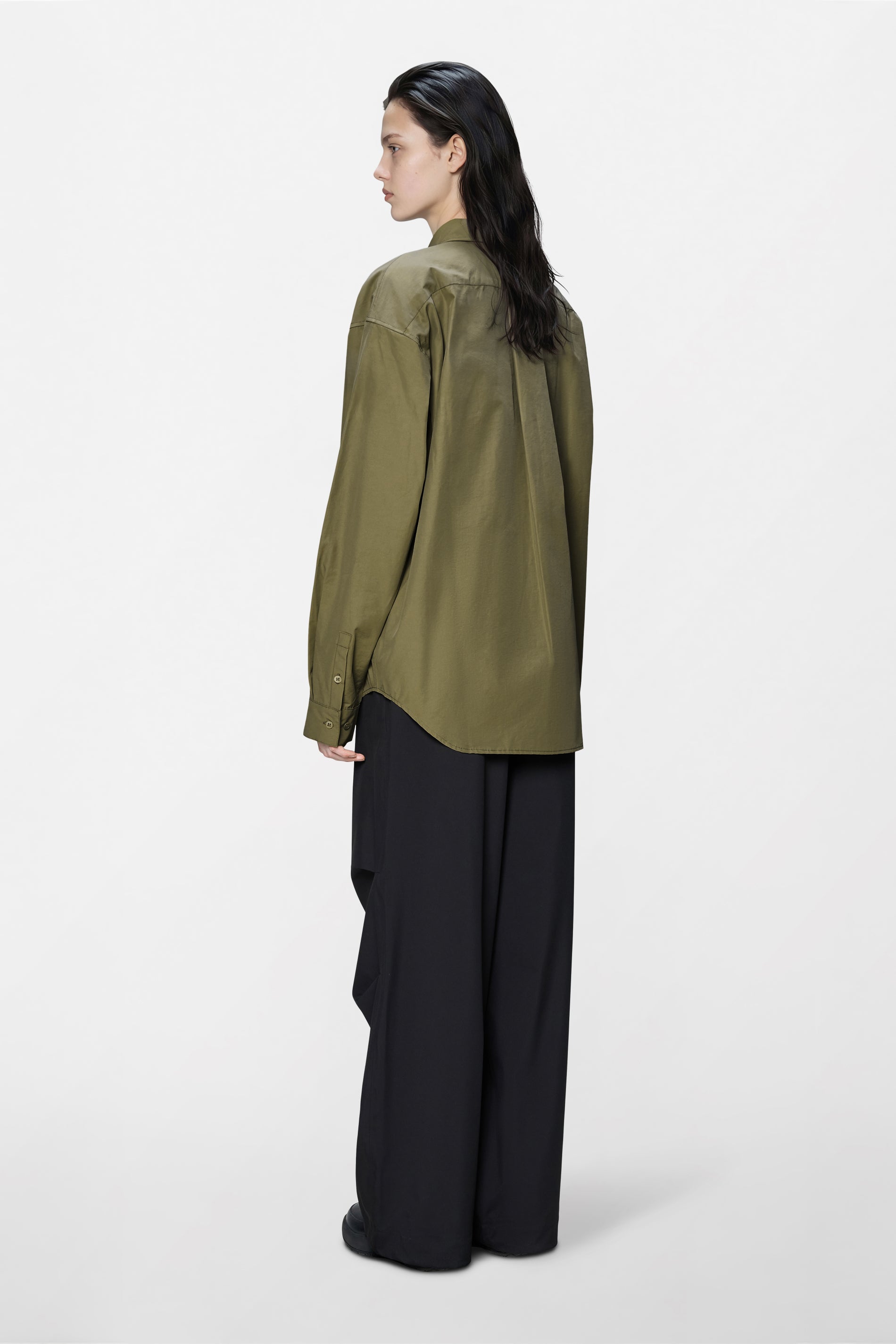 Light Woven Long Sleeve Shirt
