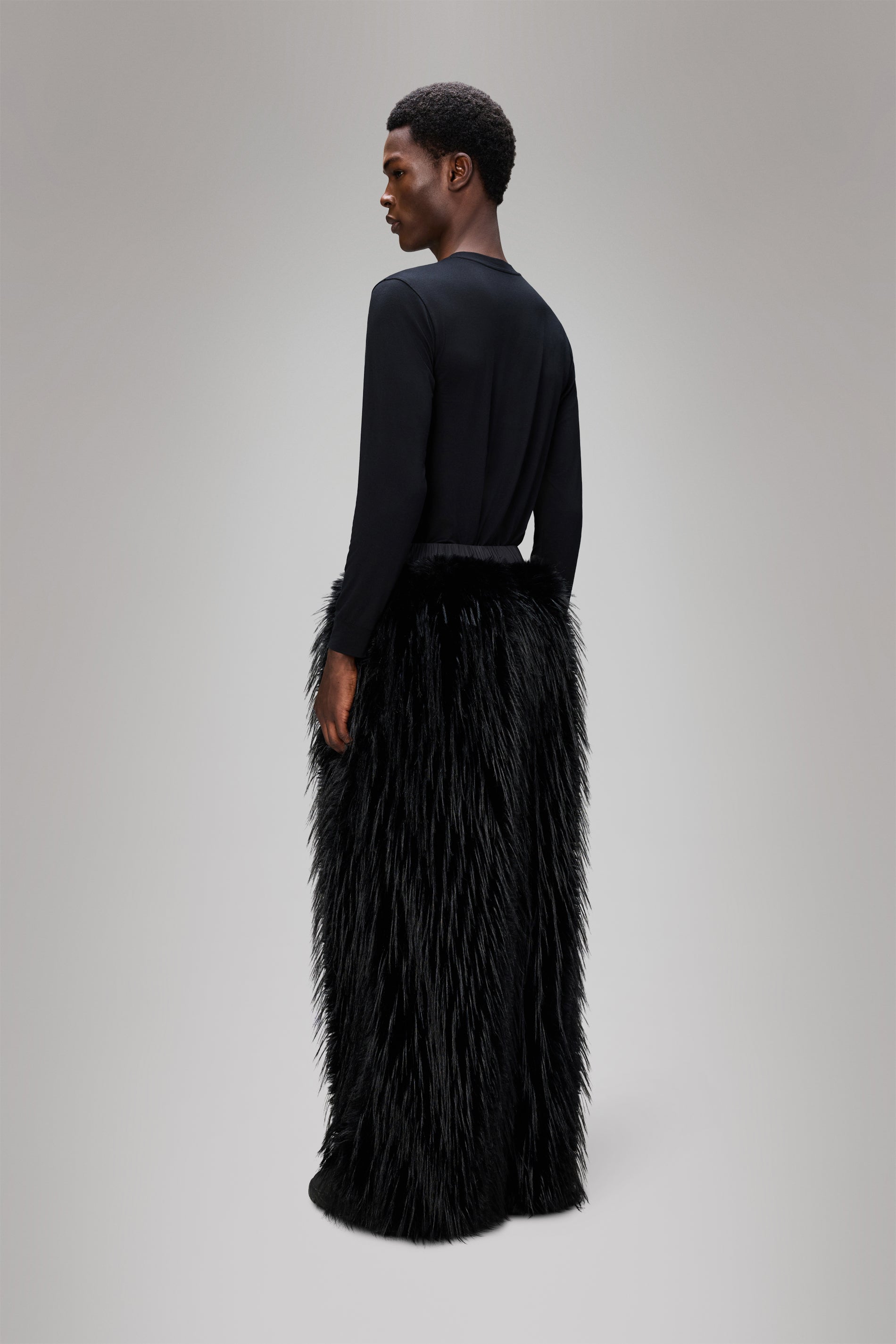 RAINS Vision Fleece Pants Black Pants