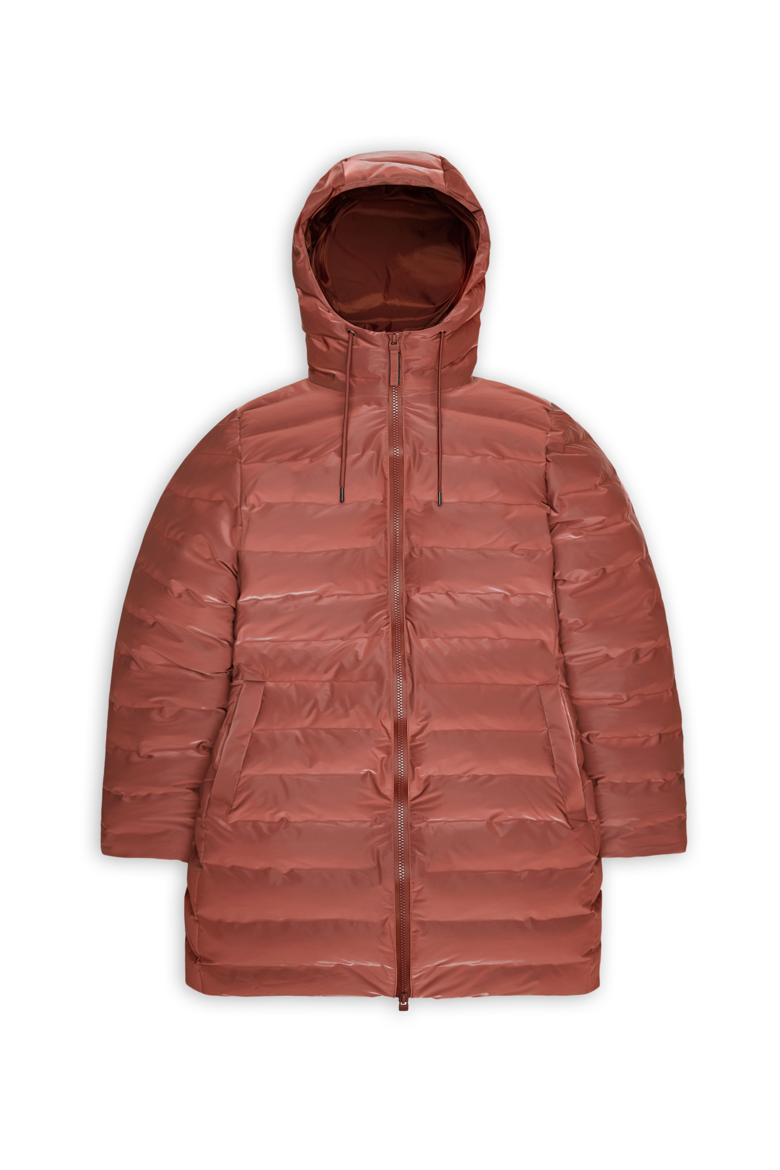 Rains Lohja Long Puffer Curve Jacket Honor Jacket