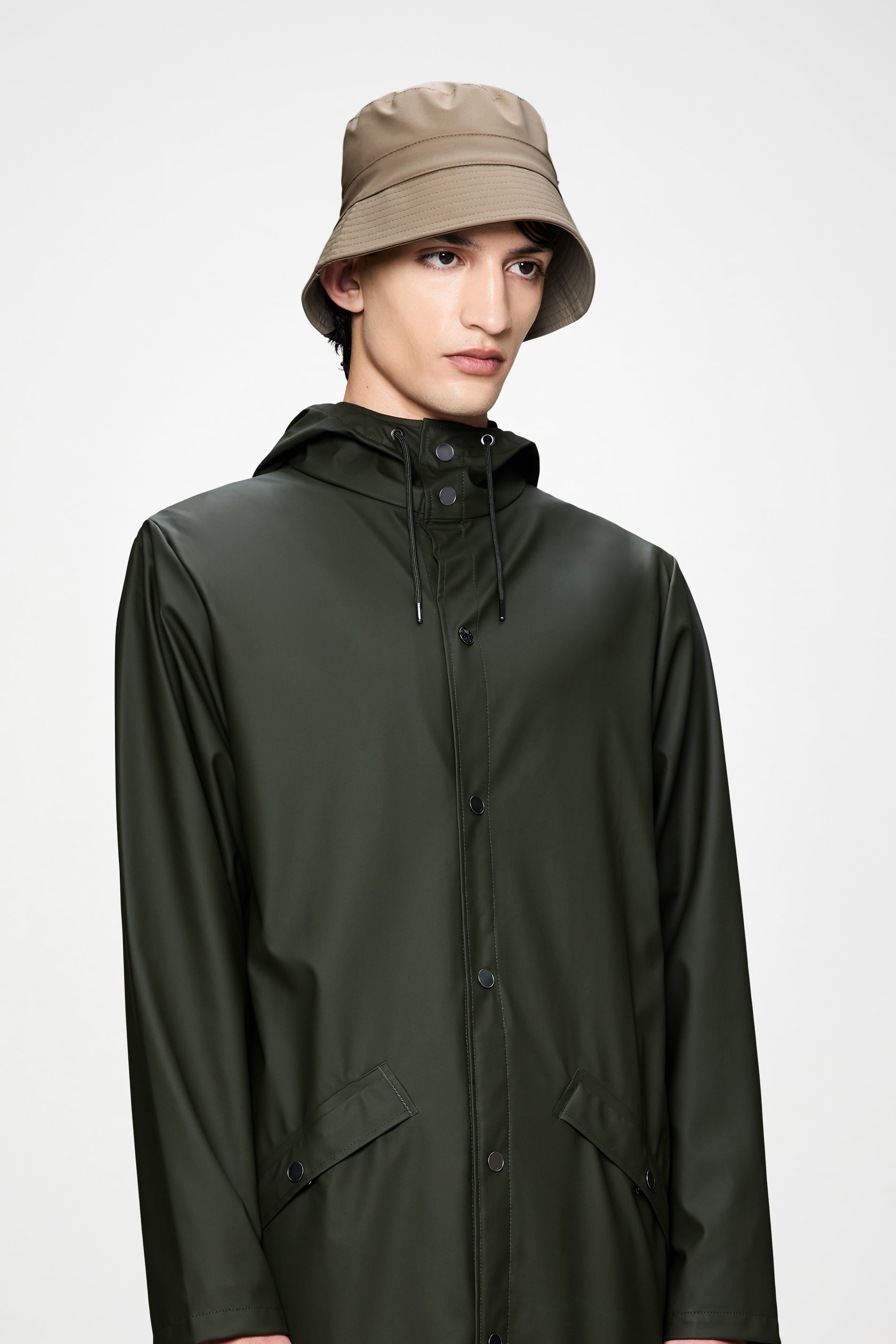 RAINS Bucket Hat Beige Headwear