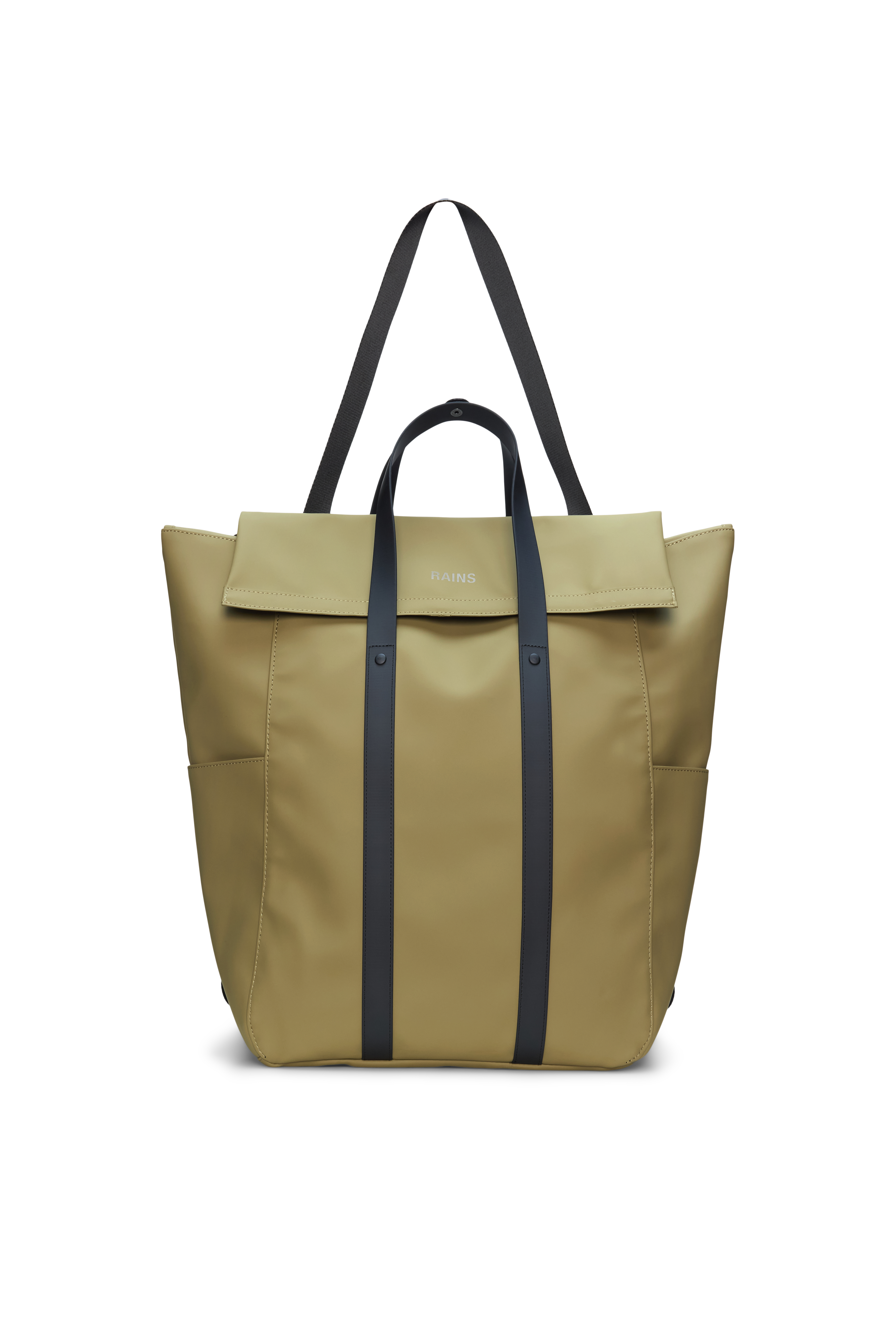 RAINS 2 Way Tote Bag Large Fawn 29L H47 x D18 x W35 cm Tote