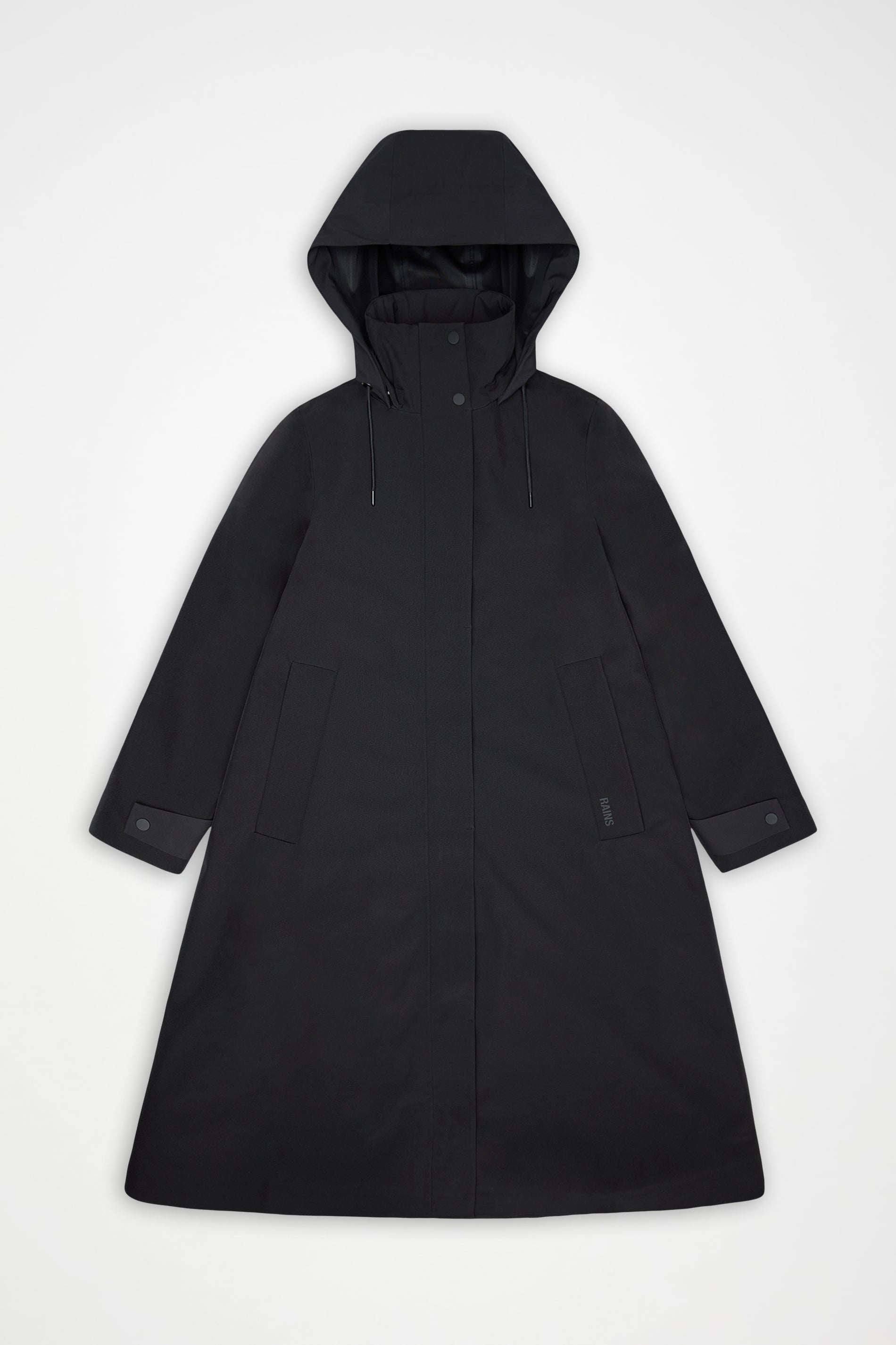 RAINS Suva Softshell A-Line W Jacket Black Jacket