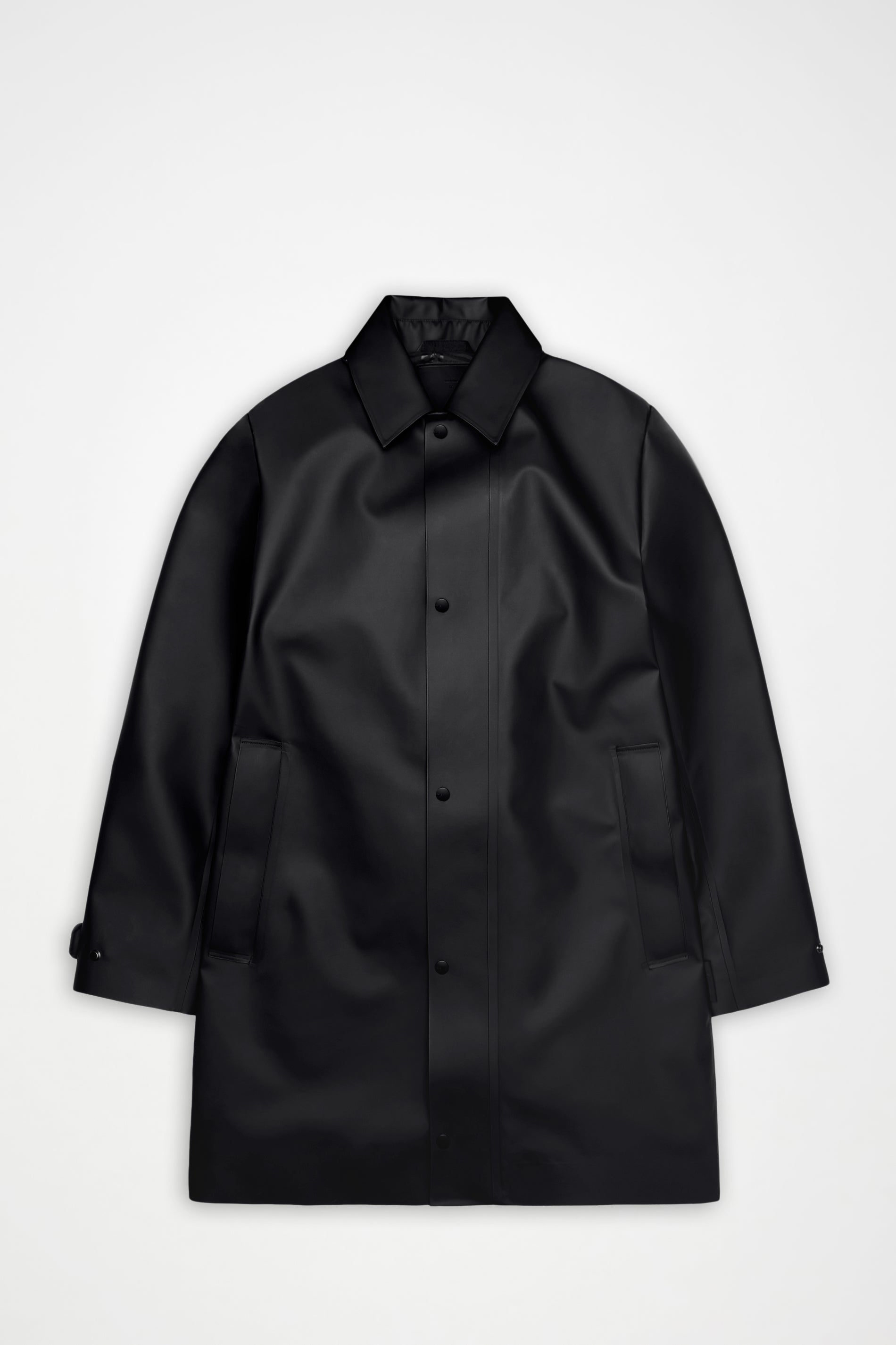 RAINS Nara Long Jacket Black Jacket