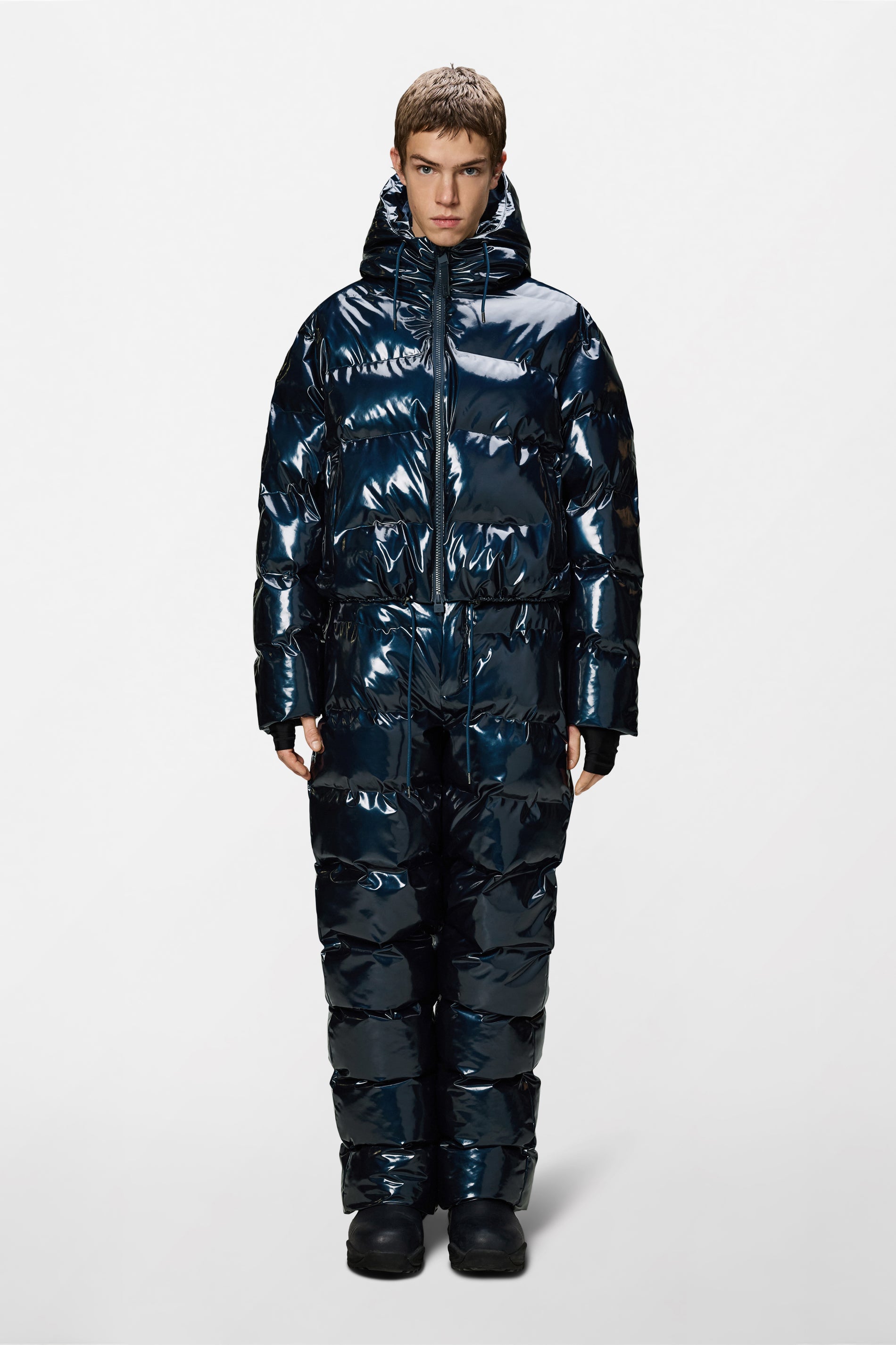 RAINS Alta Short Puffer Jacket Spill Jacket