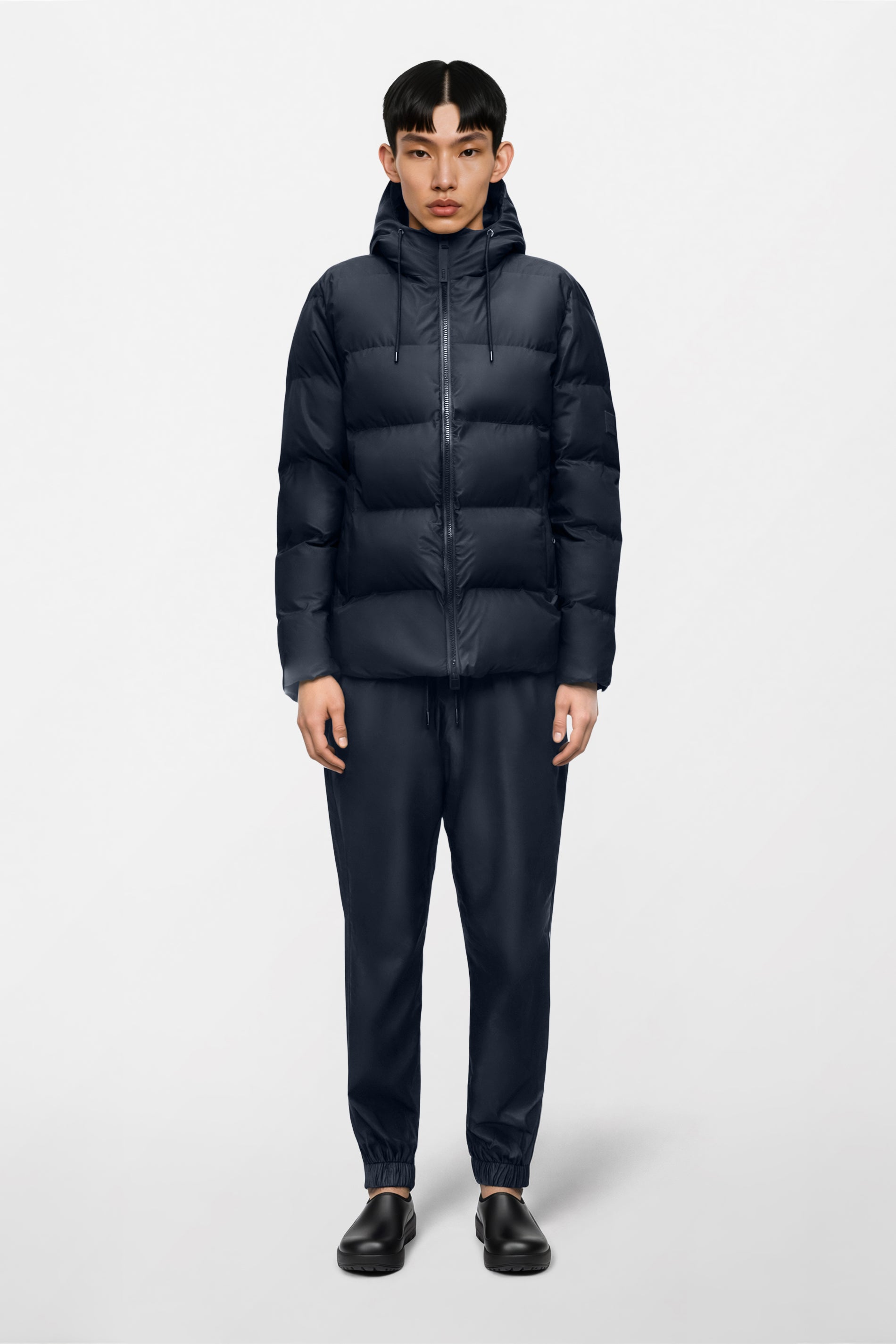 RAINS Alta Puffer Jacket Navy Jacket