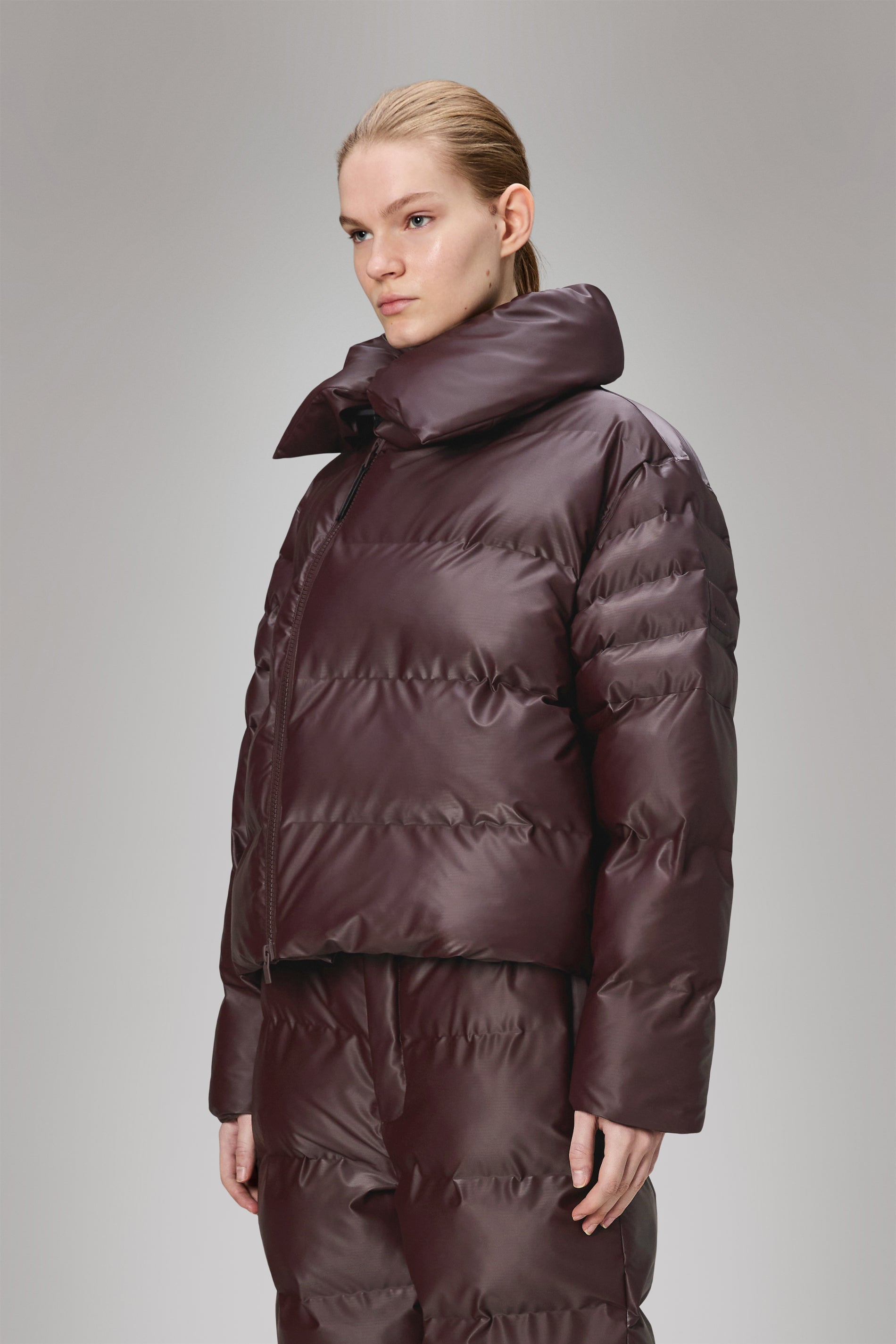 Rains Alta Vision Short Puffer Jacket Depth Jacket