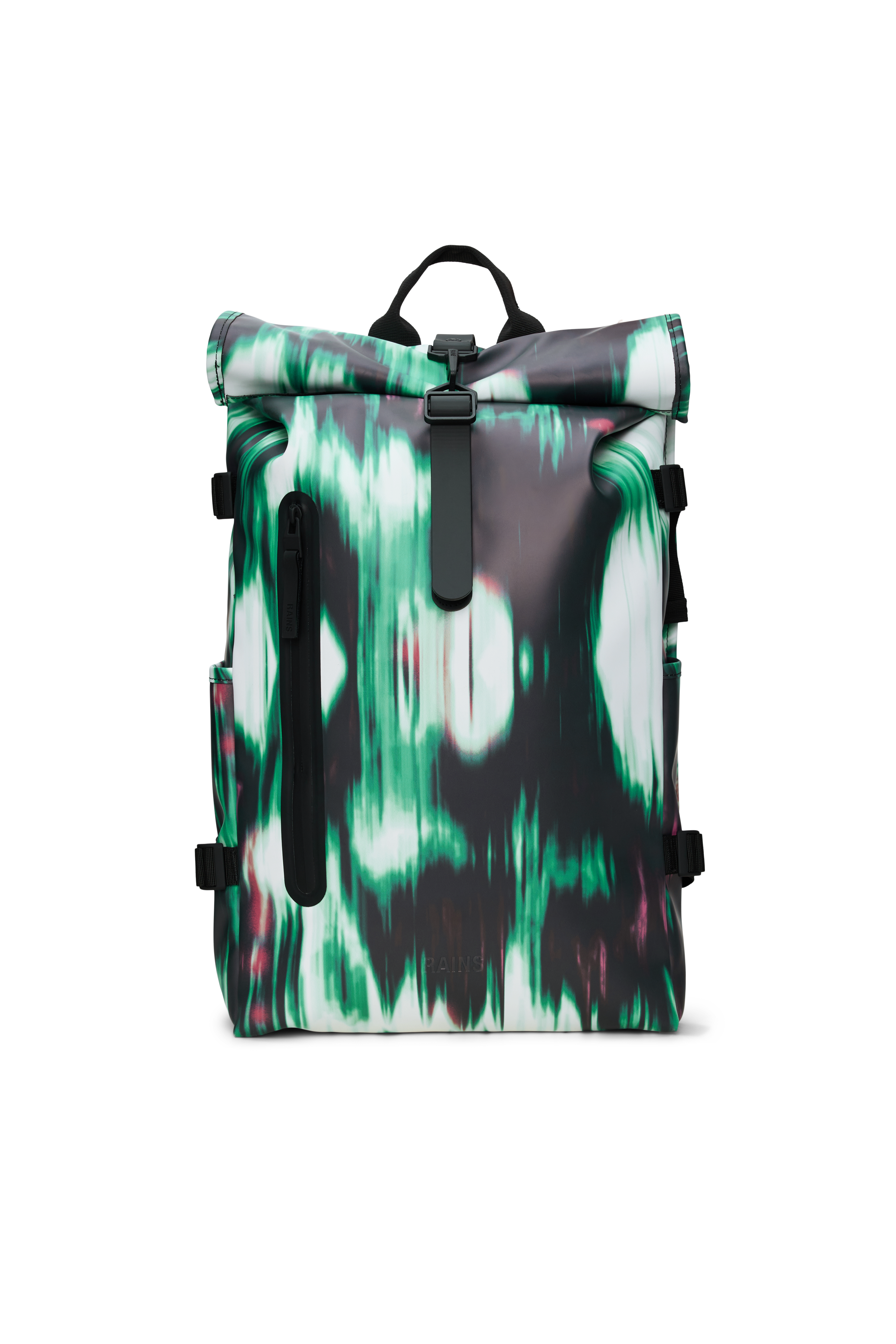 RAINS Rolltop Rucksack Large Blur Backpack