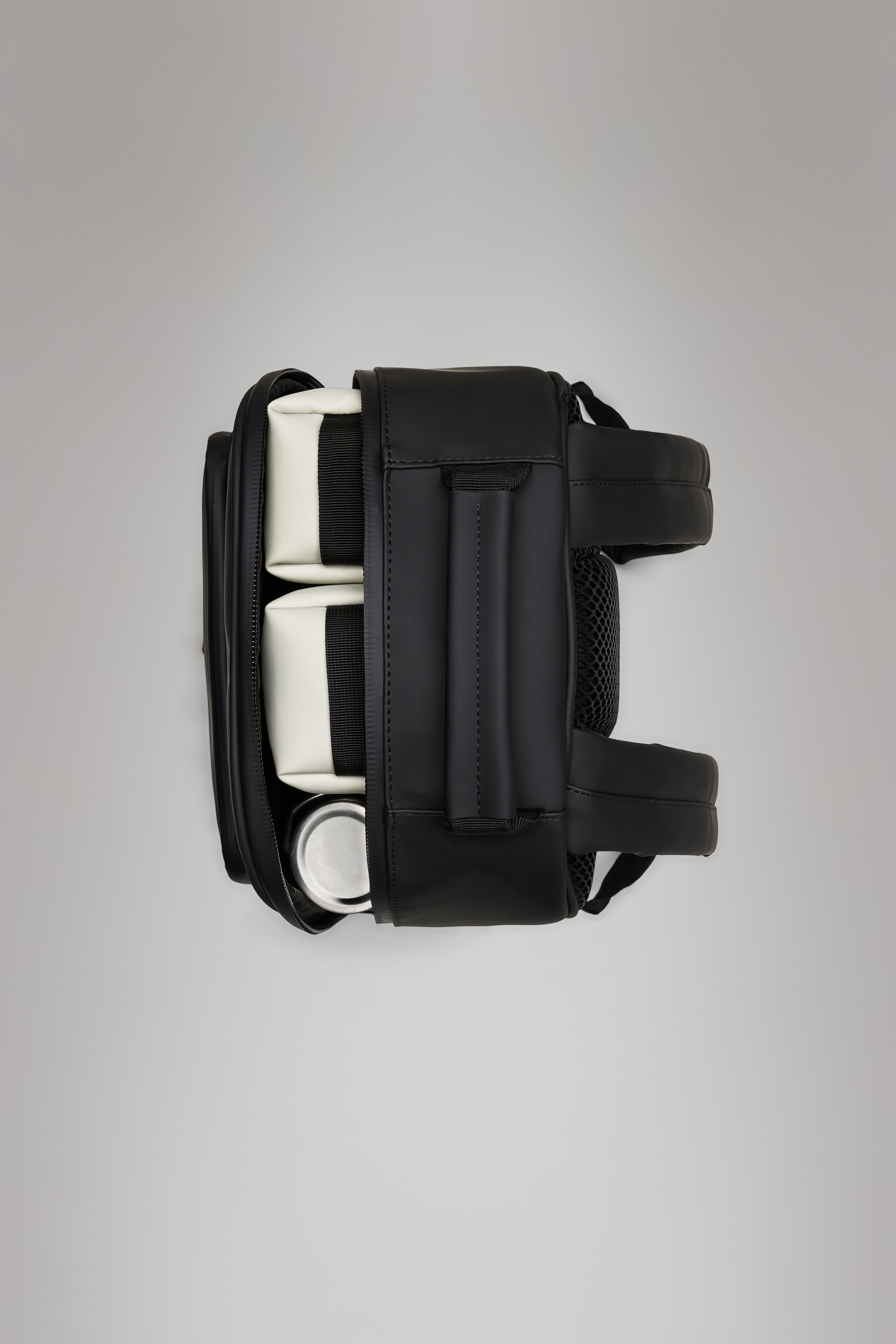 RAINS Book Daypack Black 10L H38 x D10 x W28 cm Backpack