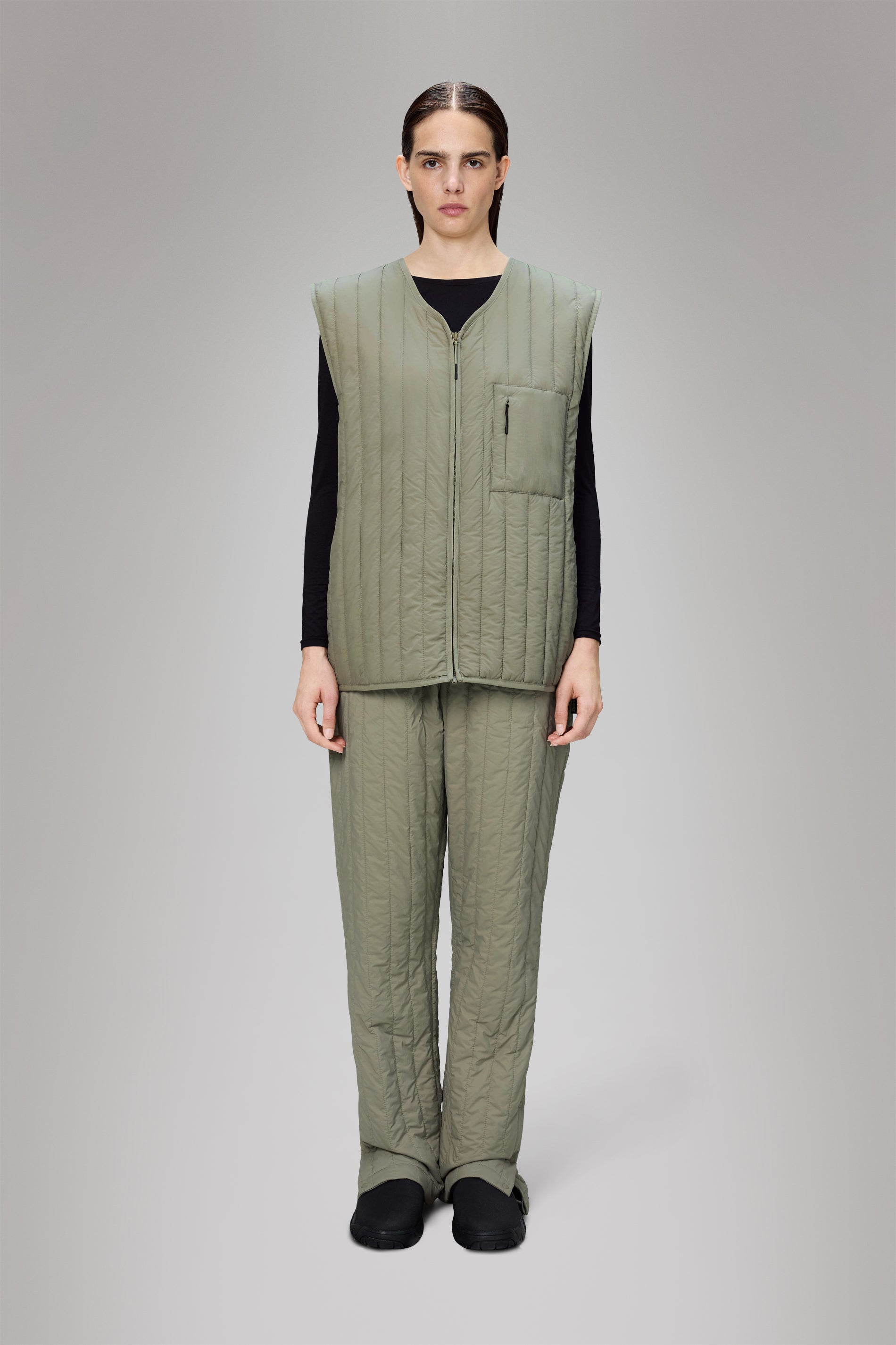 RAINS Banja Liner Vest Drift Short Sleeve