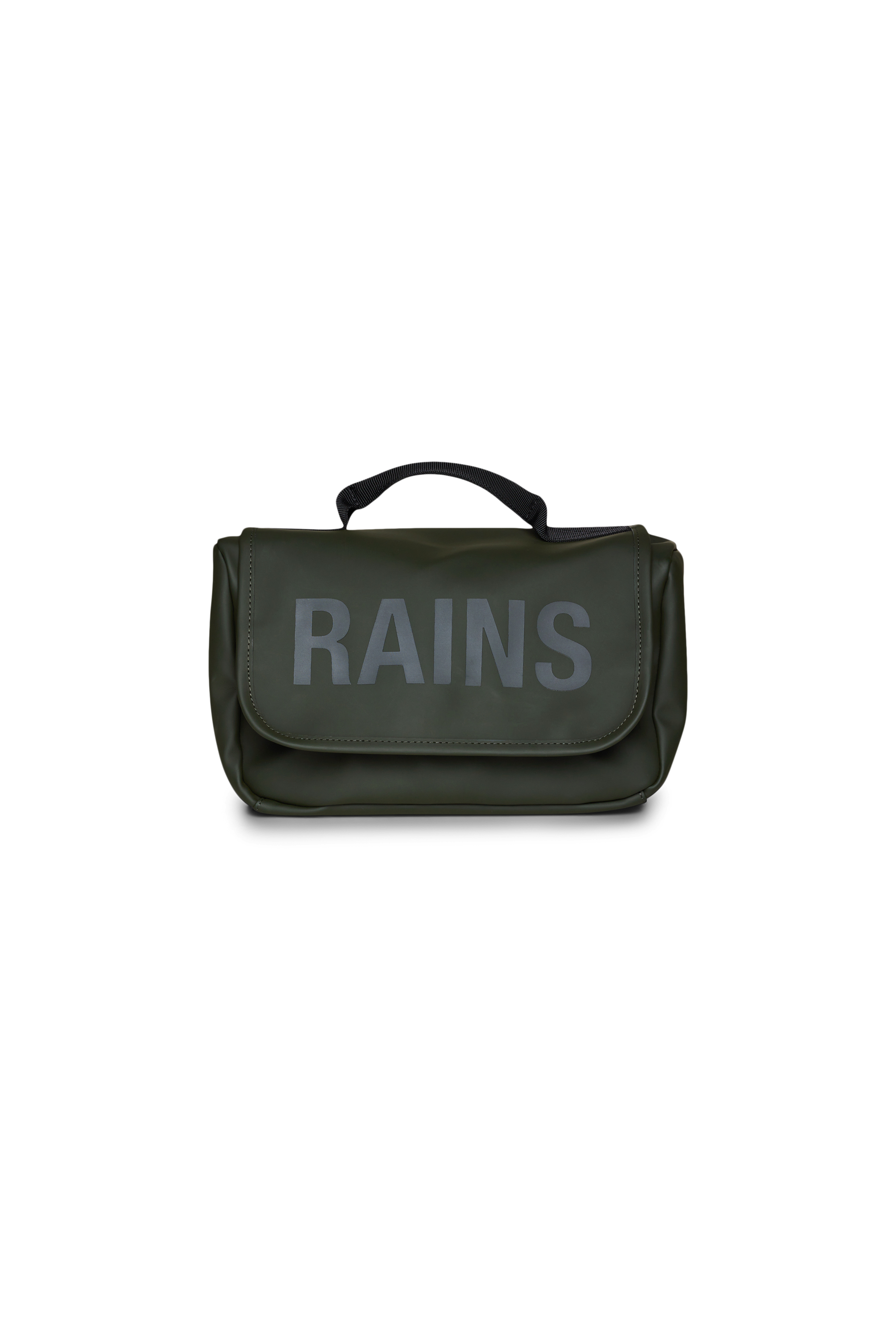 RAINS Texel Wash Bag Green Wash Bag