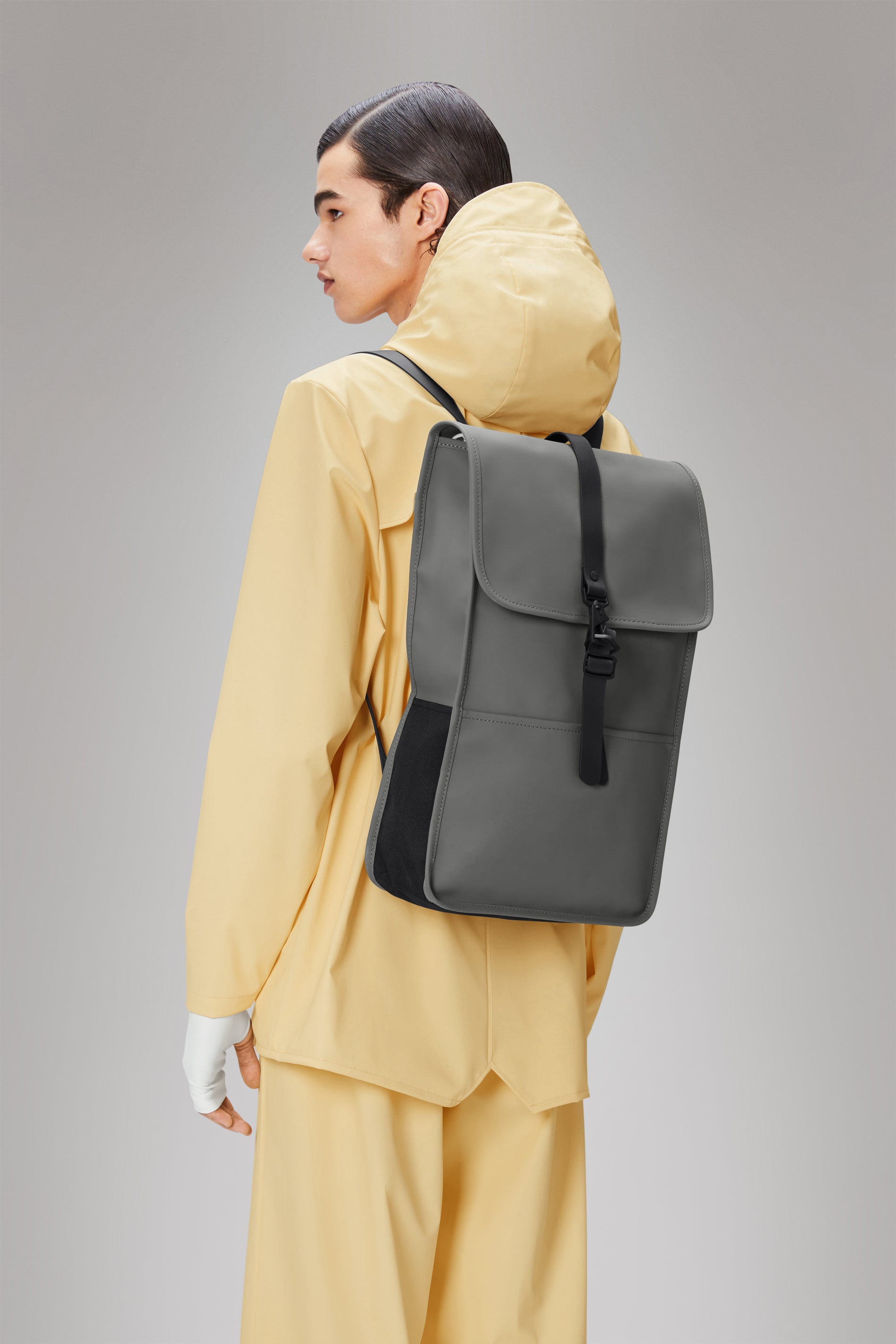 RAINS Backpack Grey Backpack