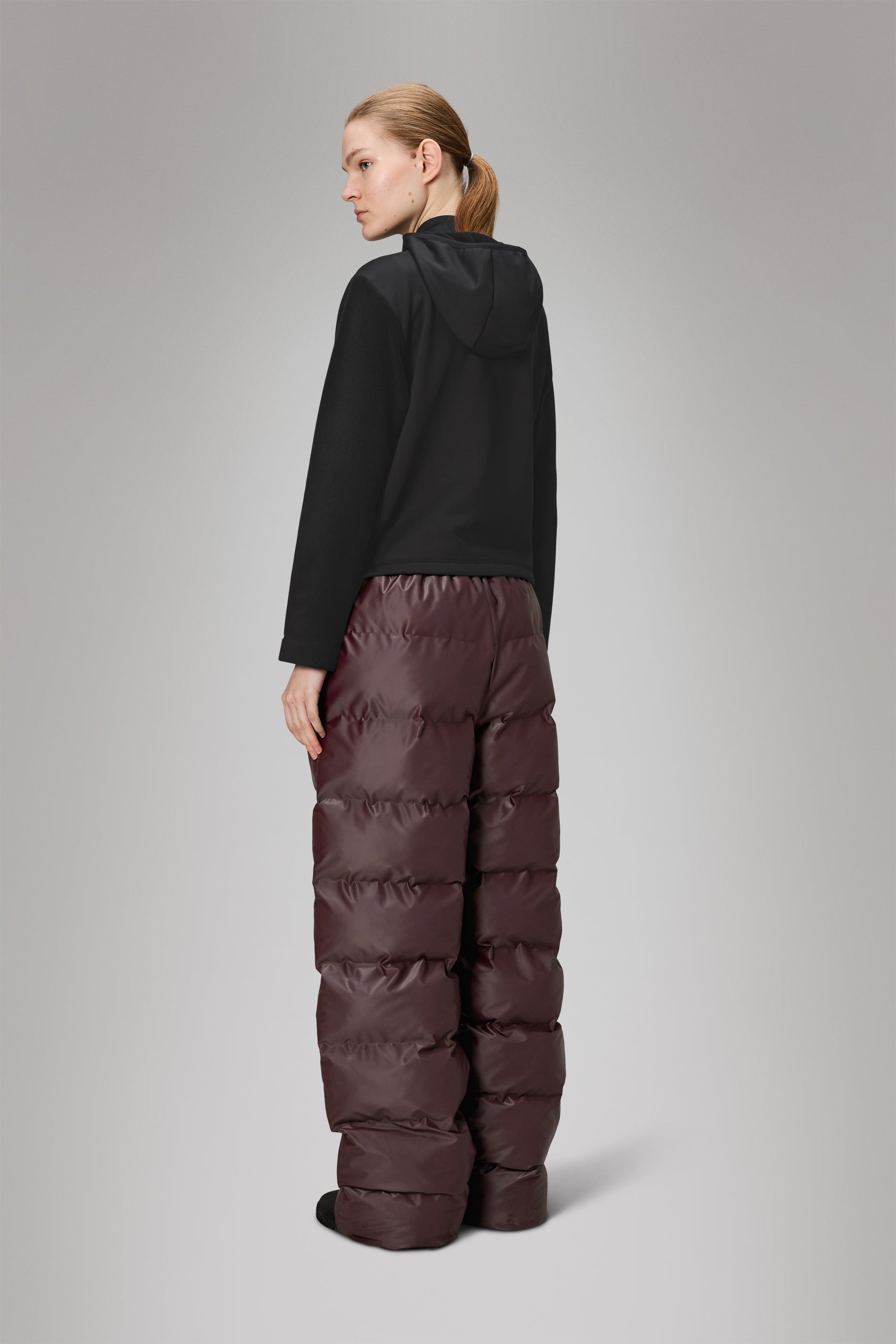 RAINS Sintra Fleece Reverse W Jacket Black Jacket